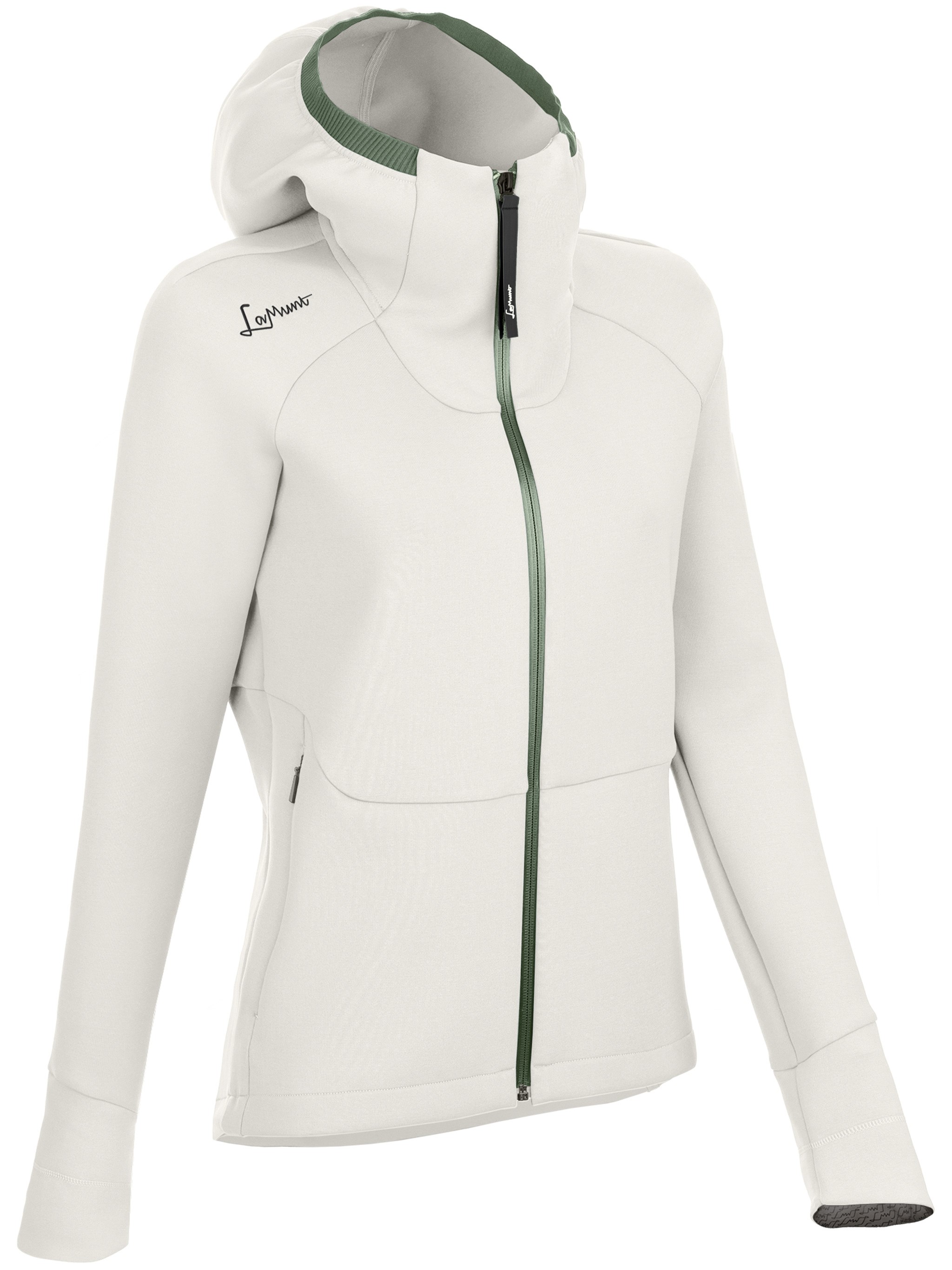 Lamunt Antje Thermal Hoodie In White