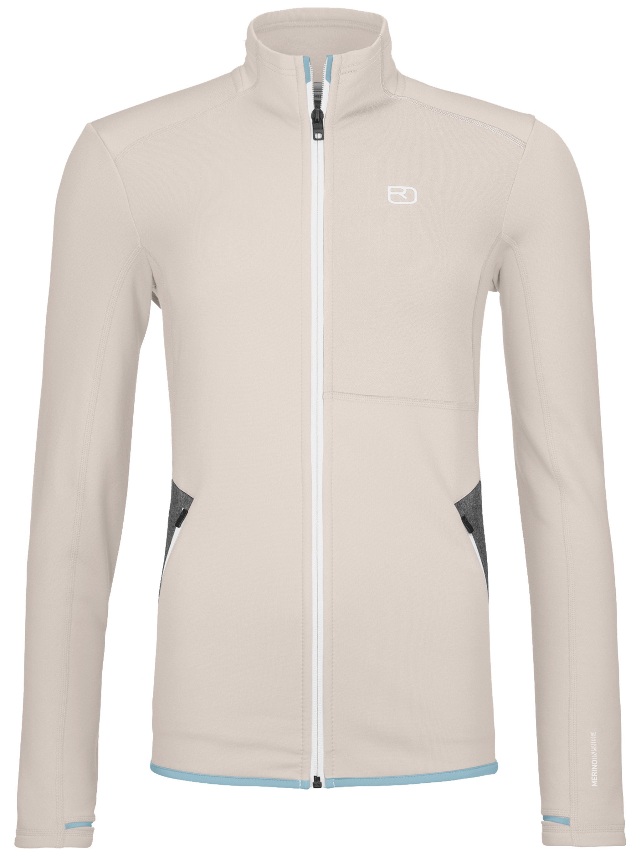 Ortovox Zipped Performance Sweatshirt In Neutral