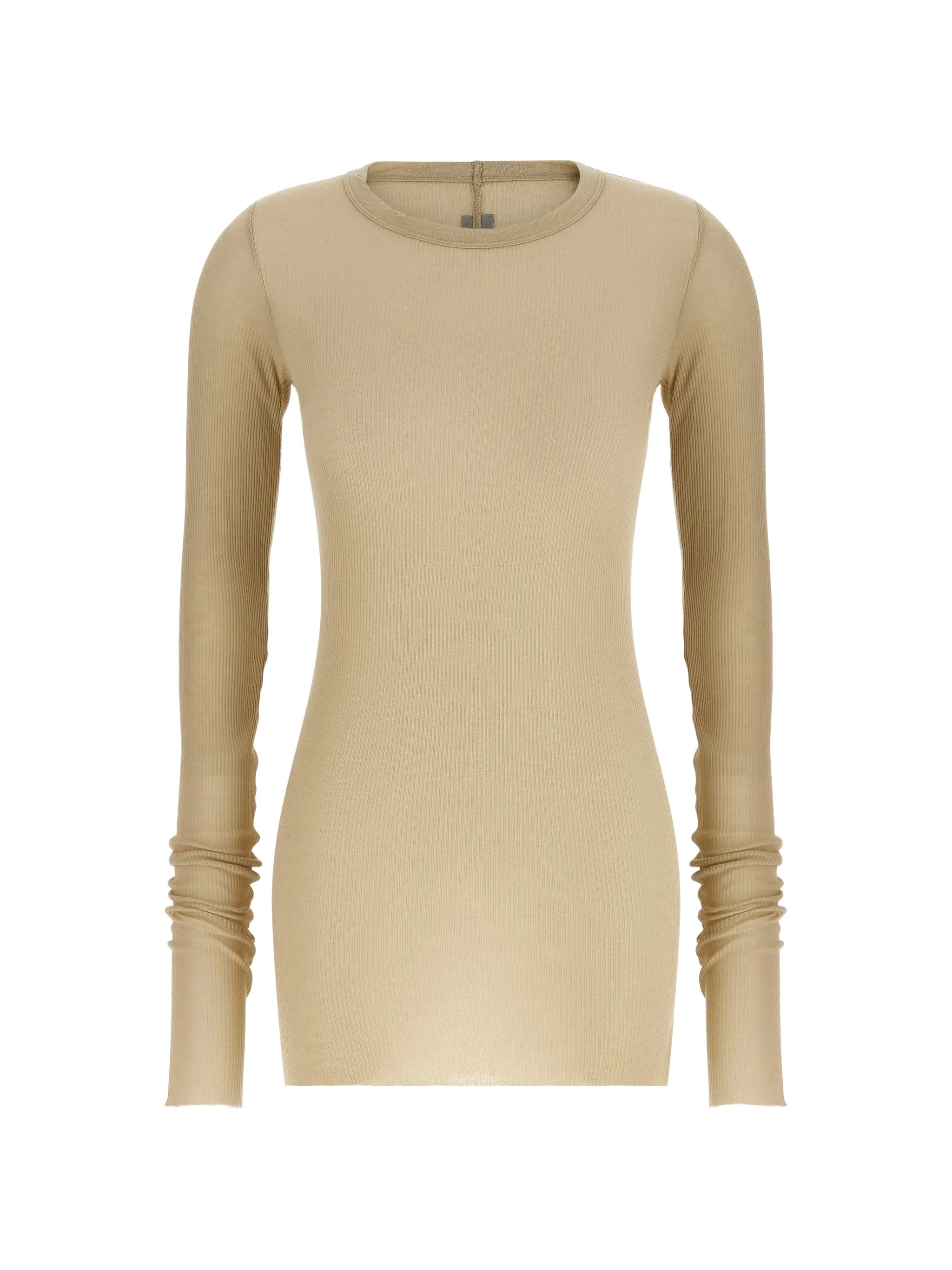 RICK OWENS Rib Ls Tshirt　RICK OWENS リブ Ls Tシャツ RICK