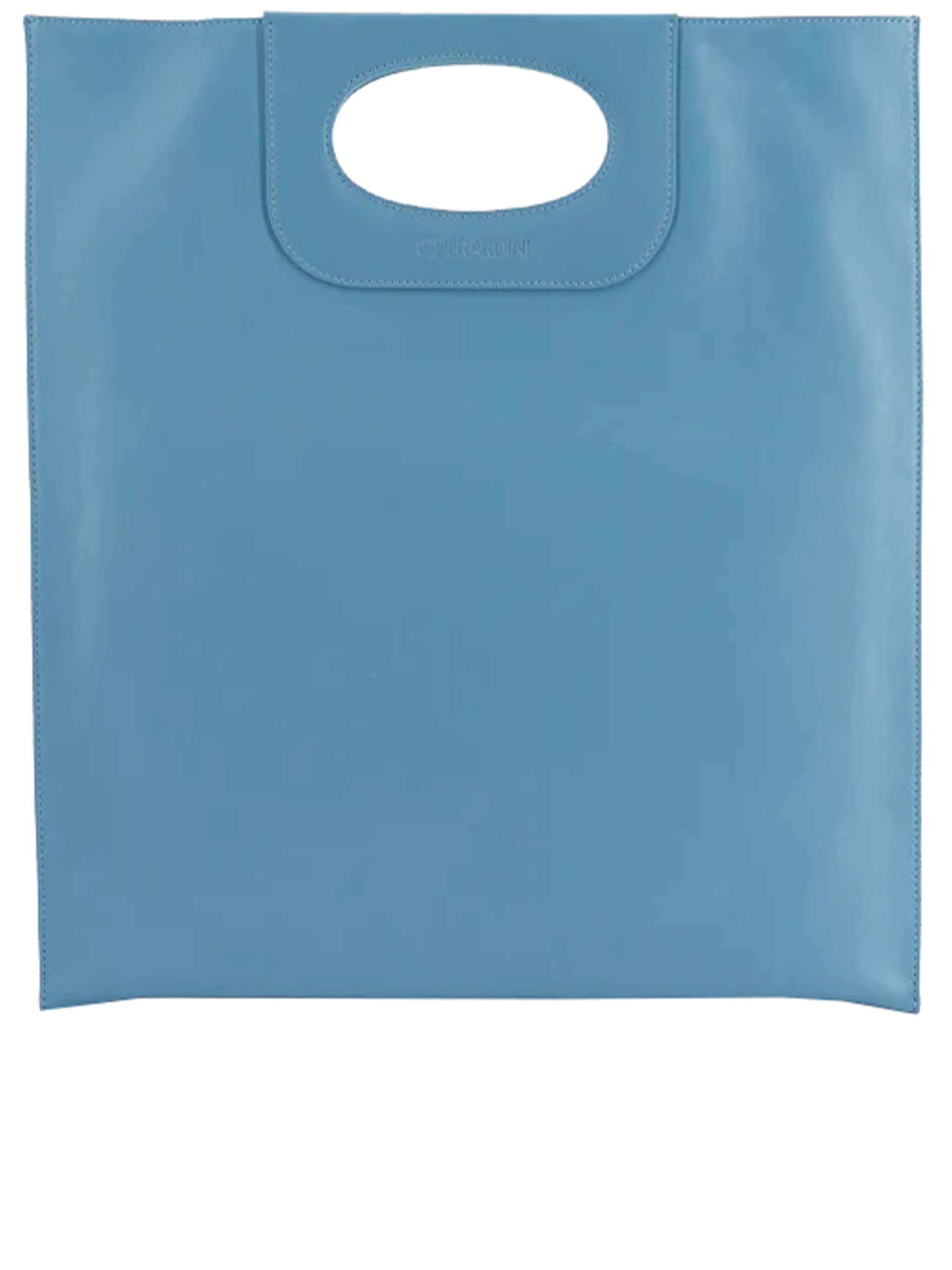 Gherardini Leather Strap In Blue