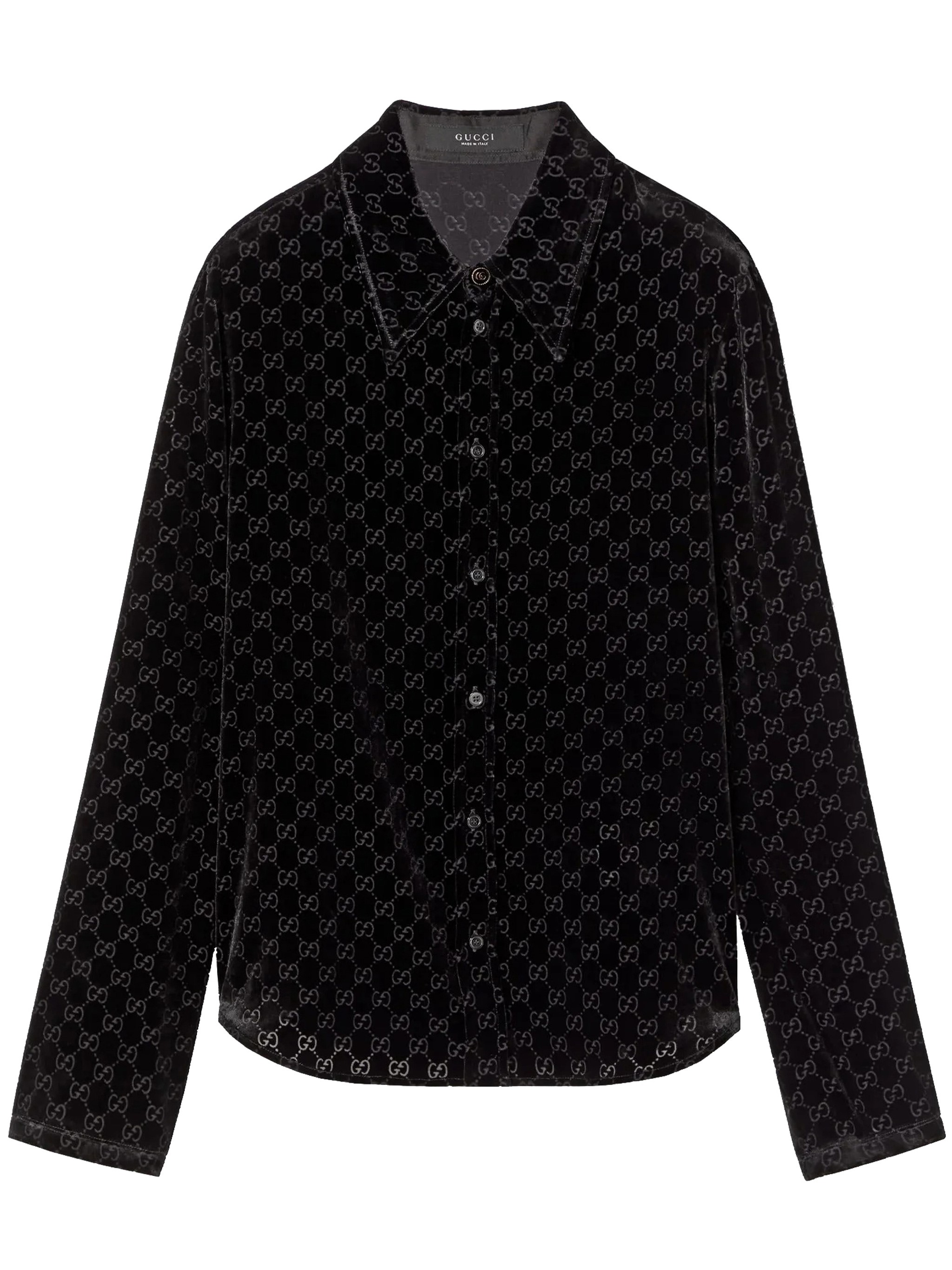 GUCCI GUCCI Cropped Shirt　GUCCI クロップドシャツ