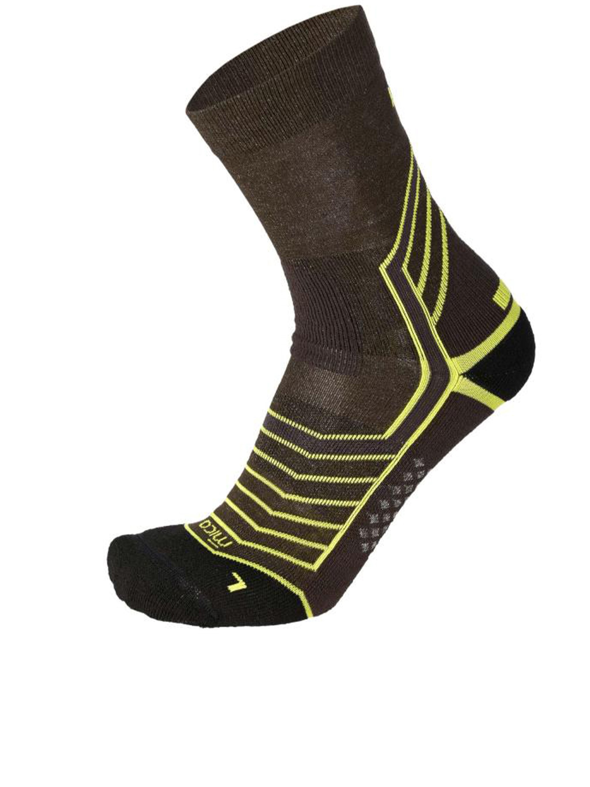 Mico Calza Trek Media Medium Weight Odor Zero Ionic+