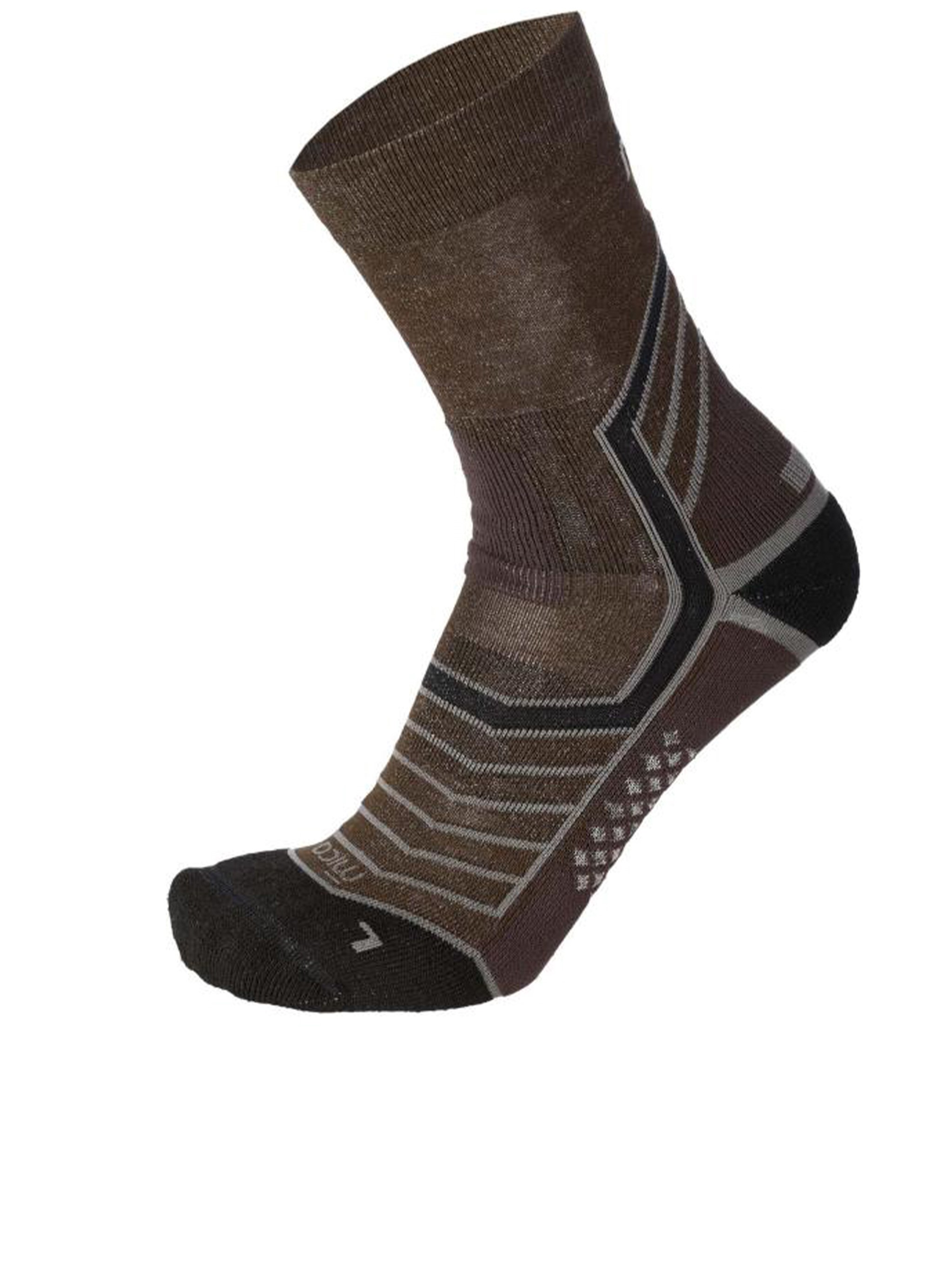 Mico Calza Trek Media Medium Weight Odor Zero Ionic+
