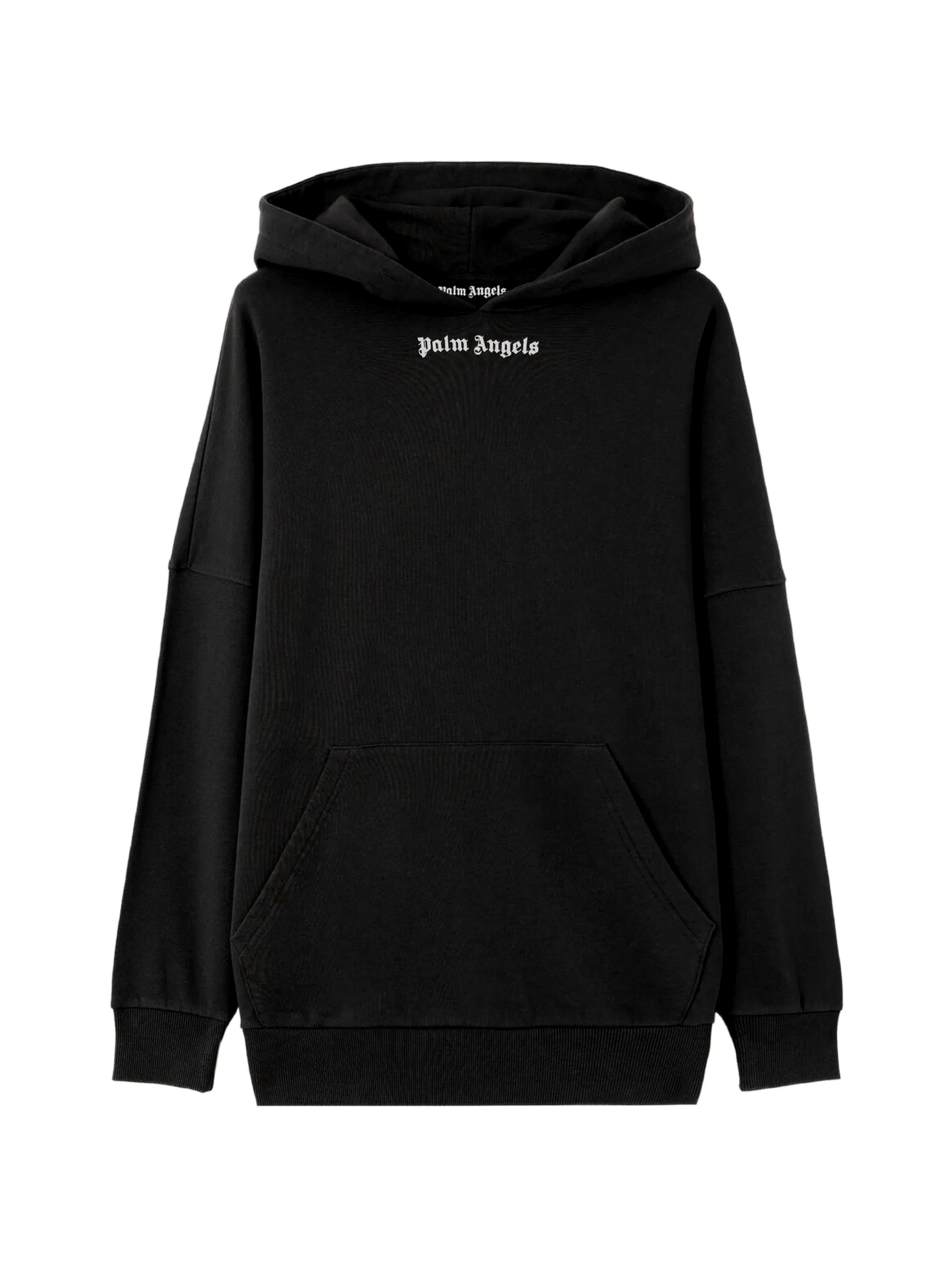 PALM ANGELS Palm Angels, Classic Logo Over Hoodie　PALM ANGELS パーム・エンジェルス、クラシック ロゴ オーバー パーカー PALM