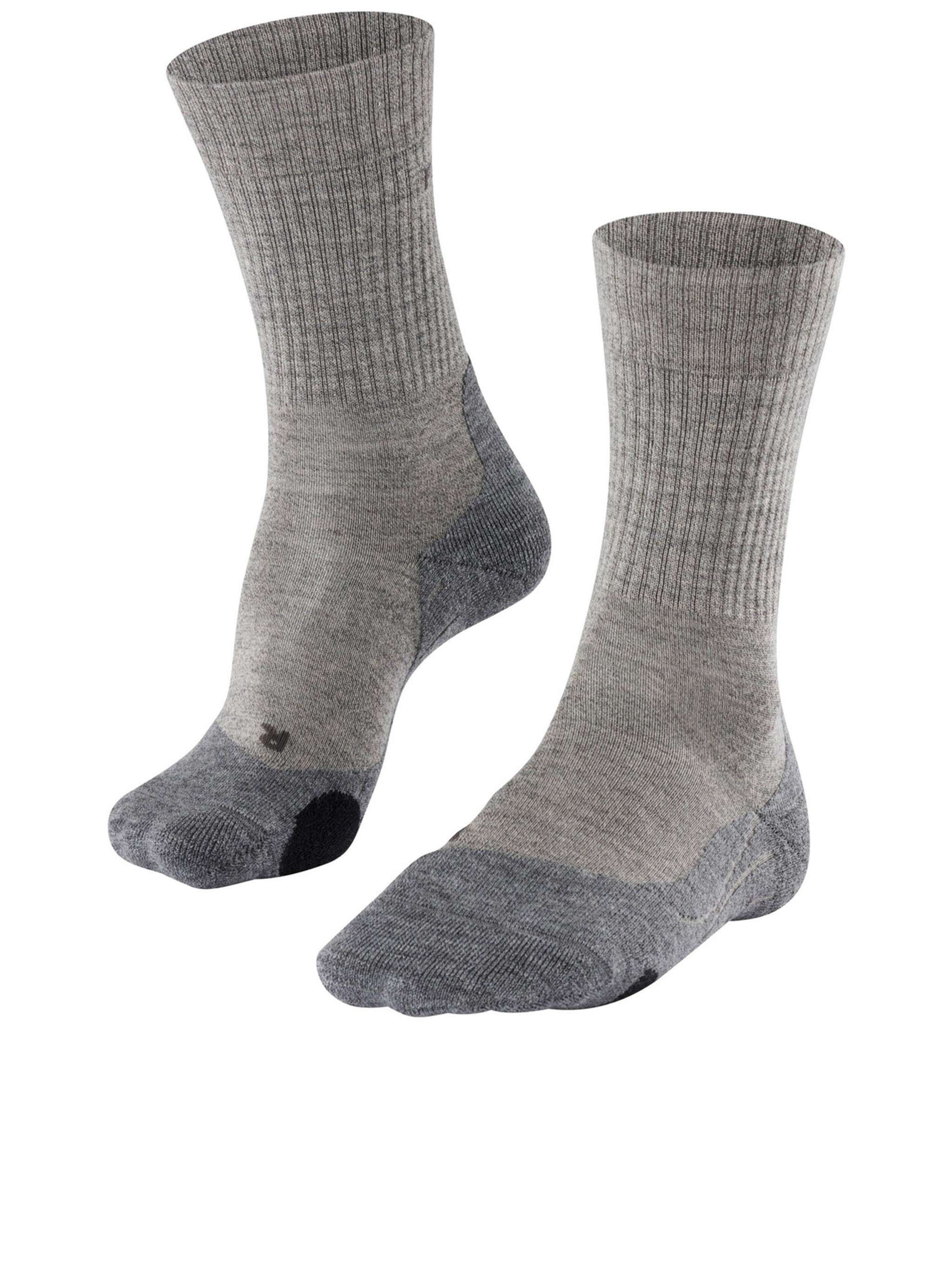 Falke Tk2 Explore Wool Hiking Socks In Gray