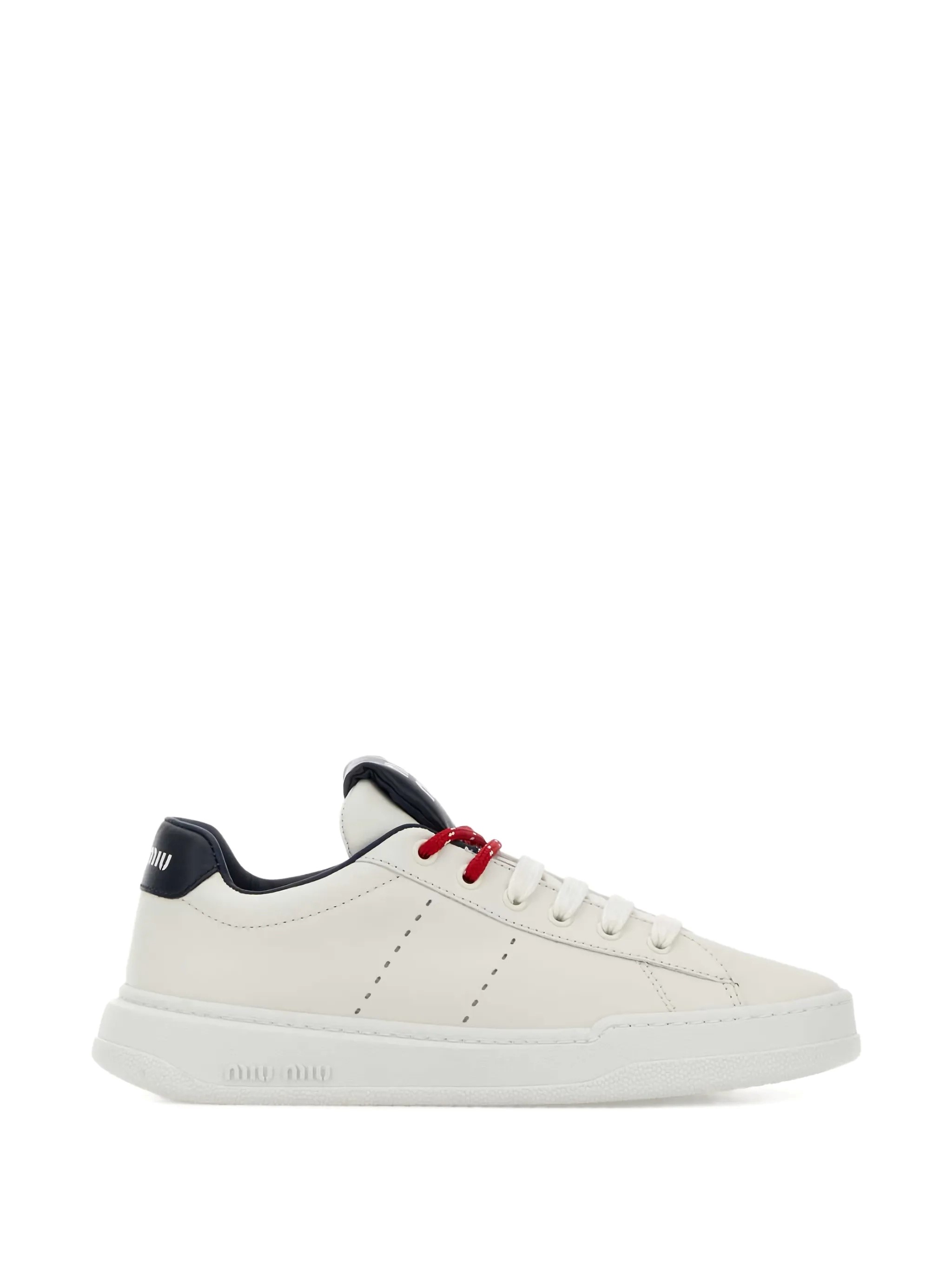 Miu Miu MIU MIU Leather Sneakers