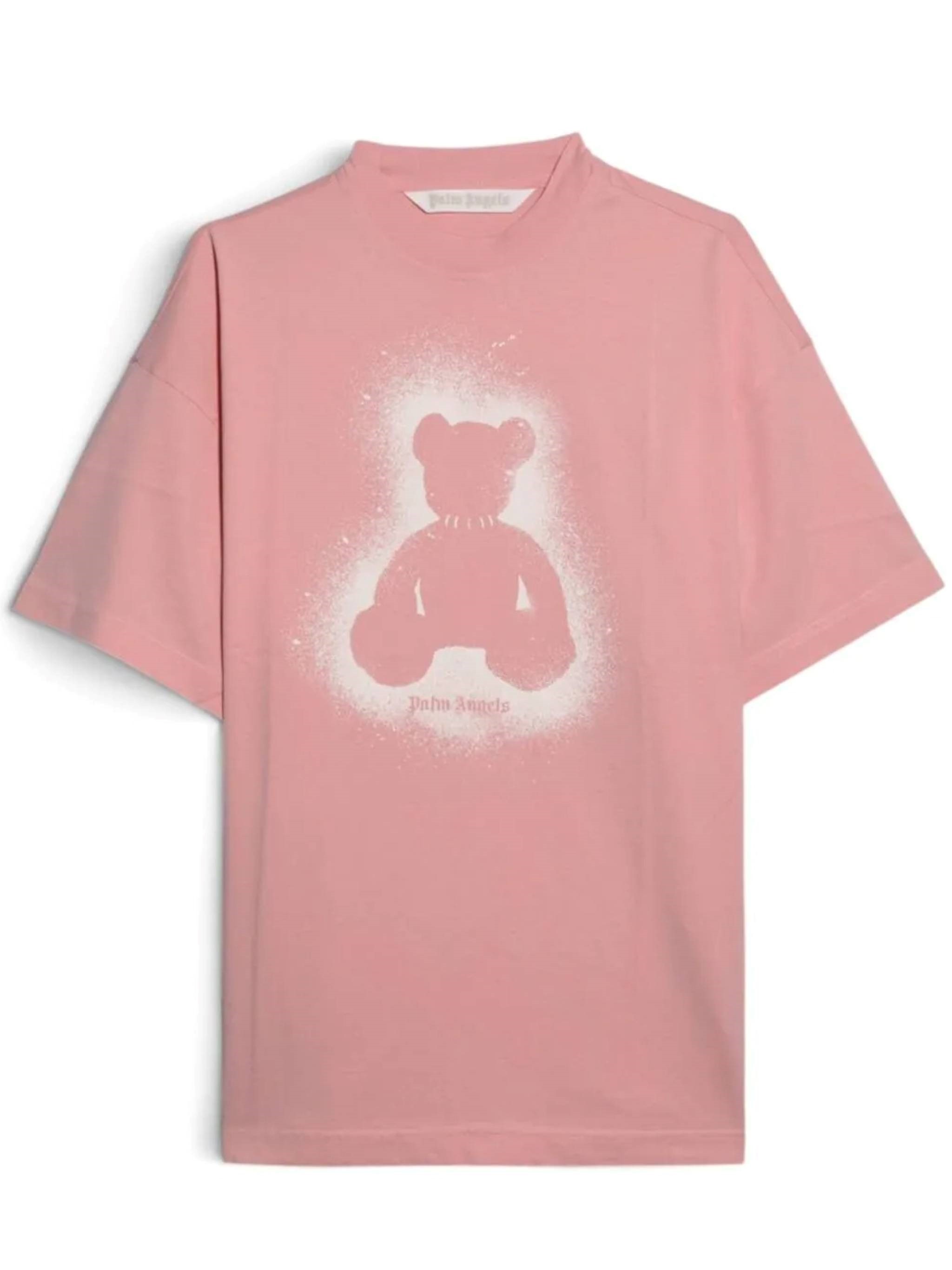 PALM ANGELS T-Shirt Spray Bear Loose　PALM ANGELS Tシャツ スプレー ベア ルース PALM