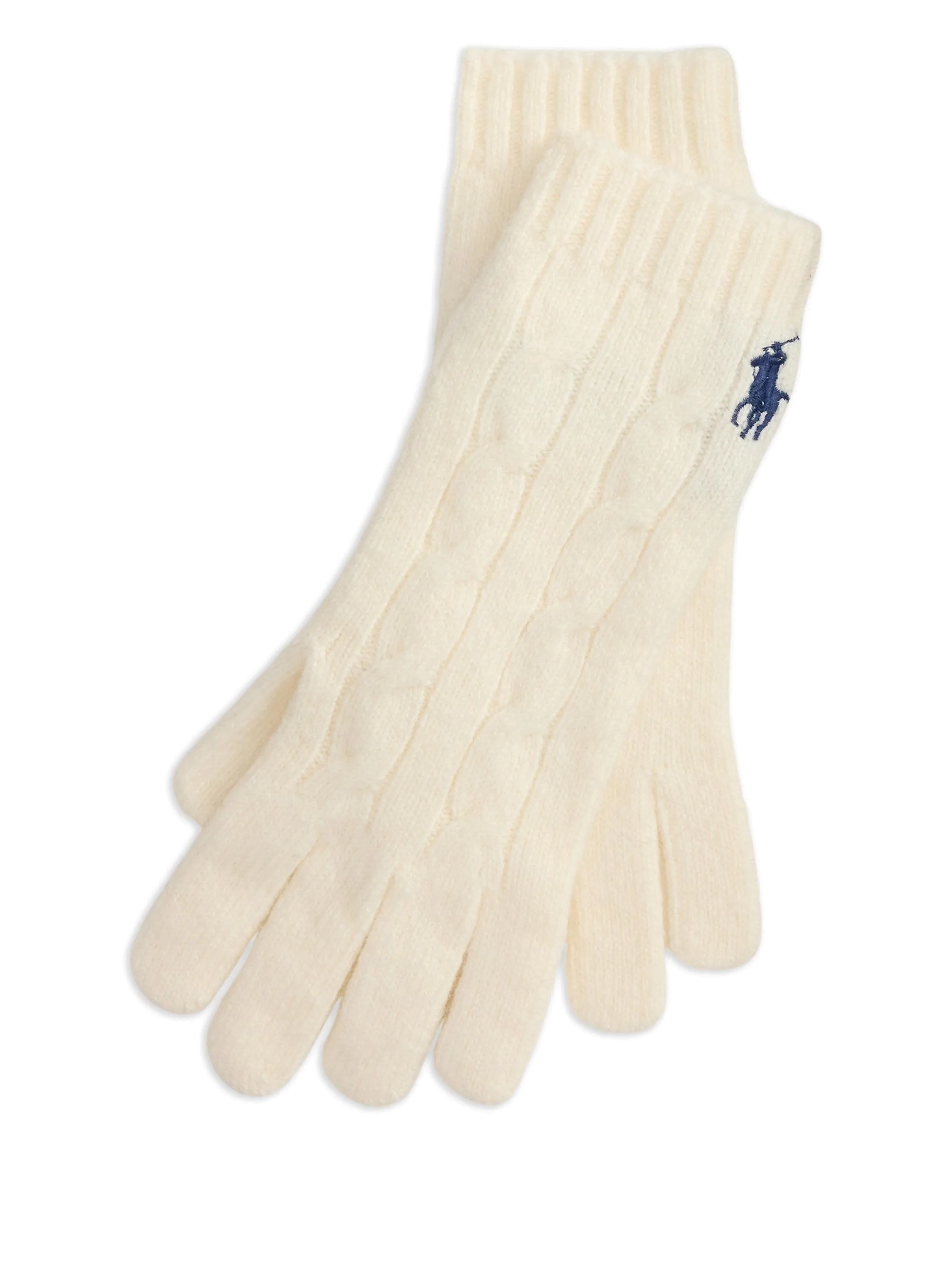 Polo Ralph Lauren Gloves In White