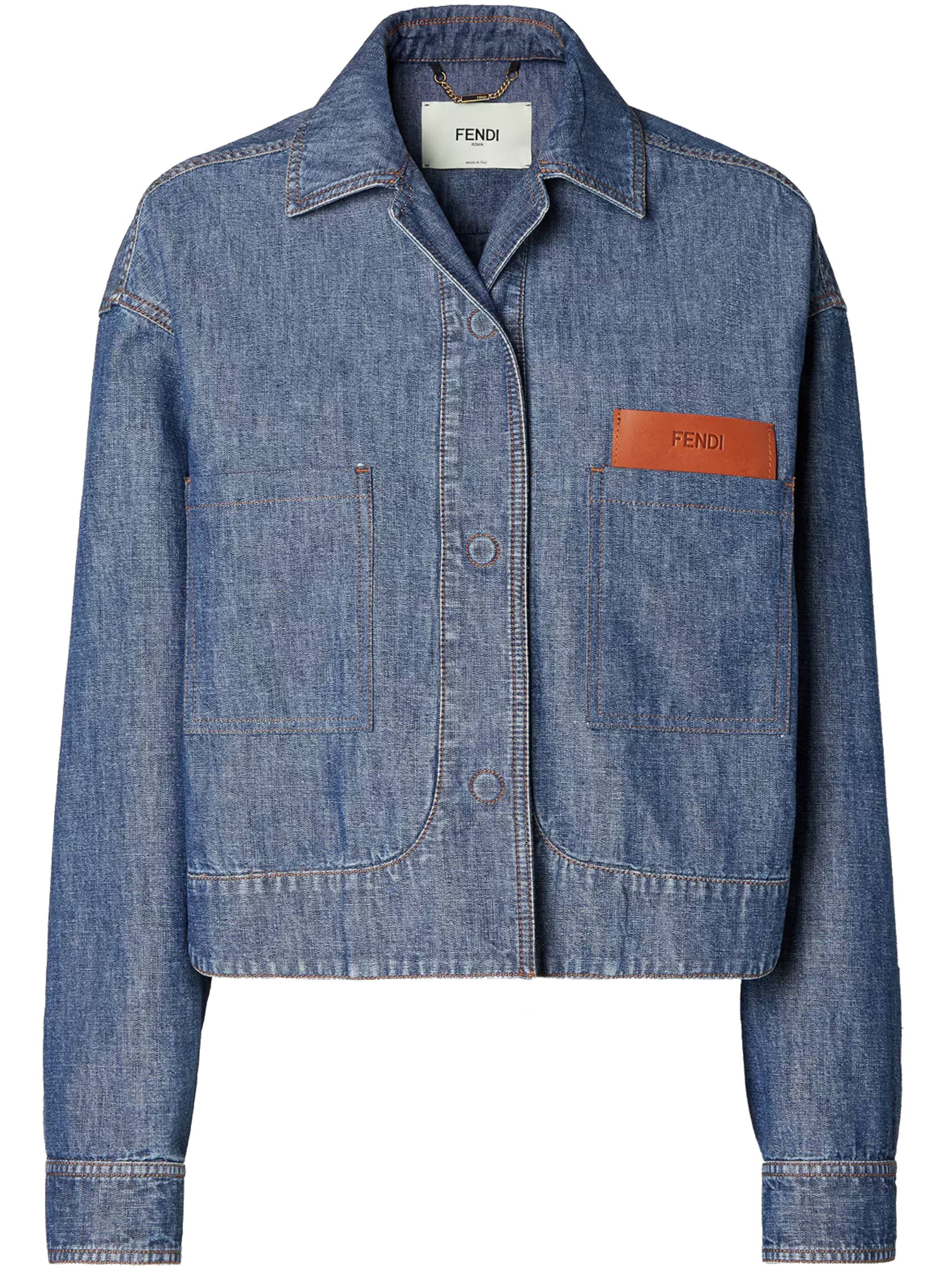 FENDI FENDI Chambray Jacket　フェンディ シャンブレー ジャケット