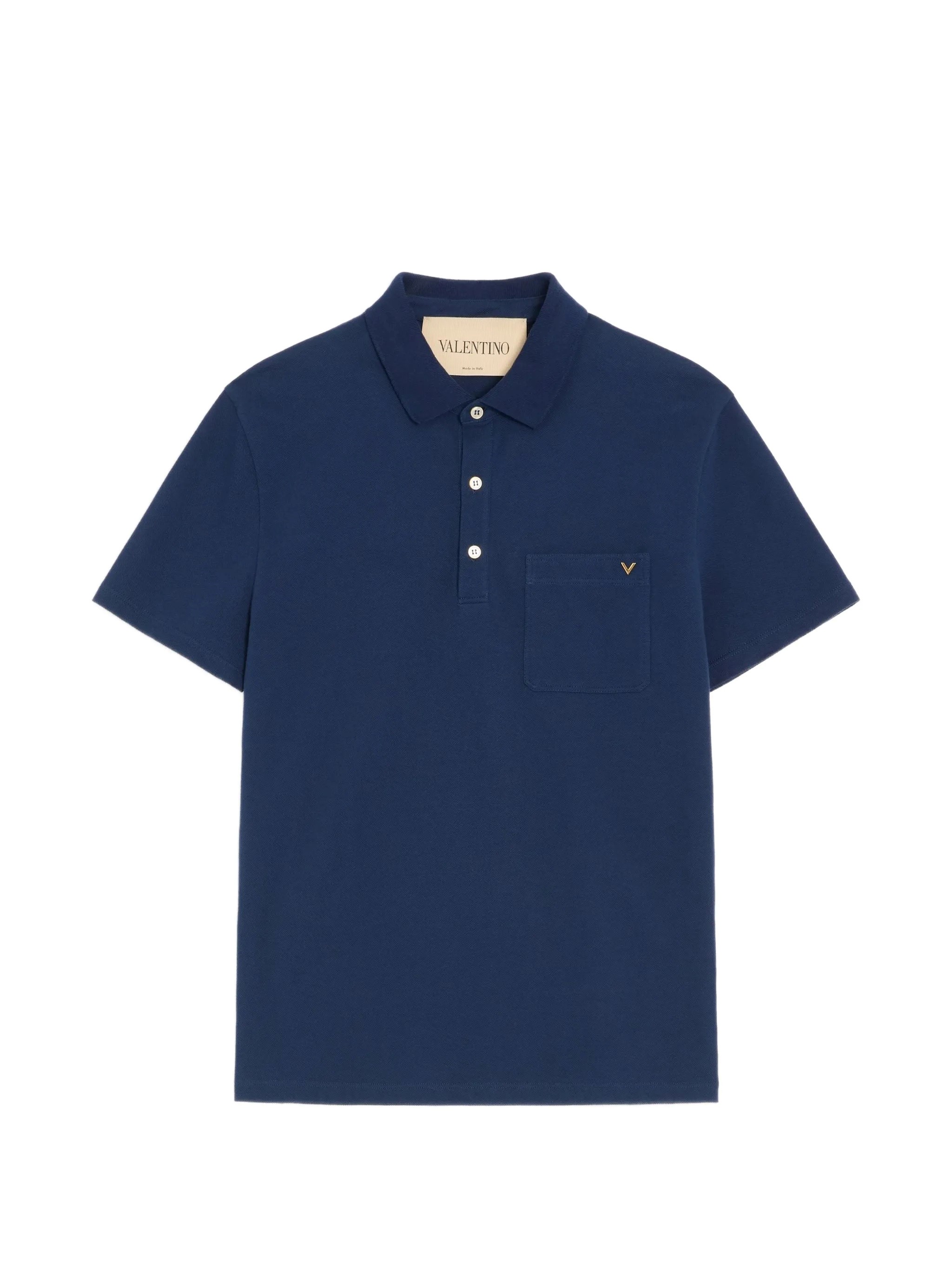 VALENTINO Blue Polo　VALENTINO ブルー ポロシャツ VALENTINO