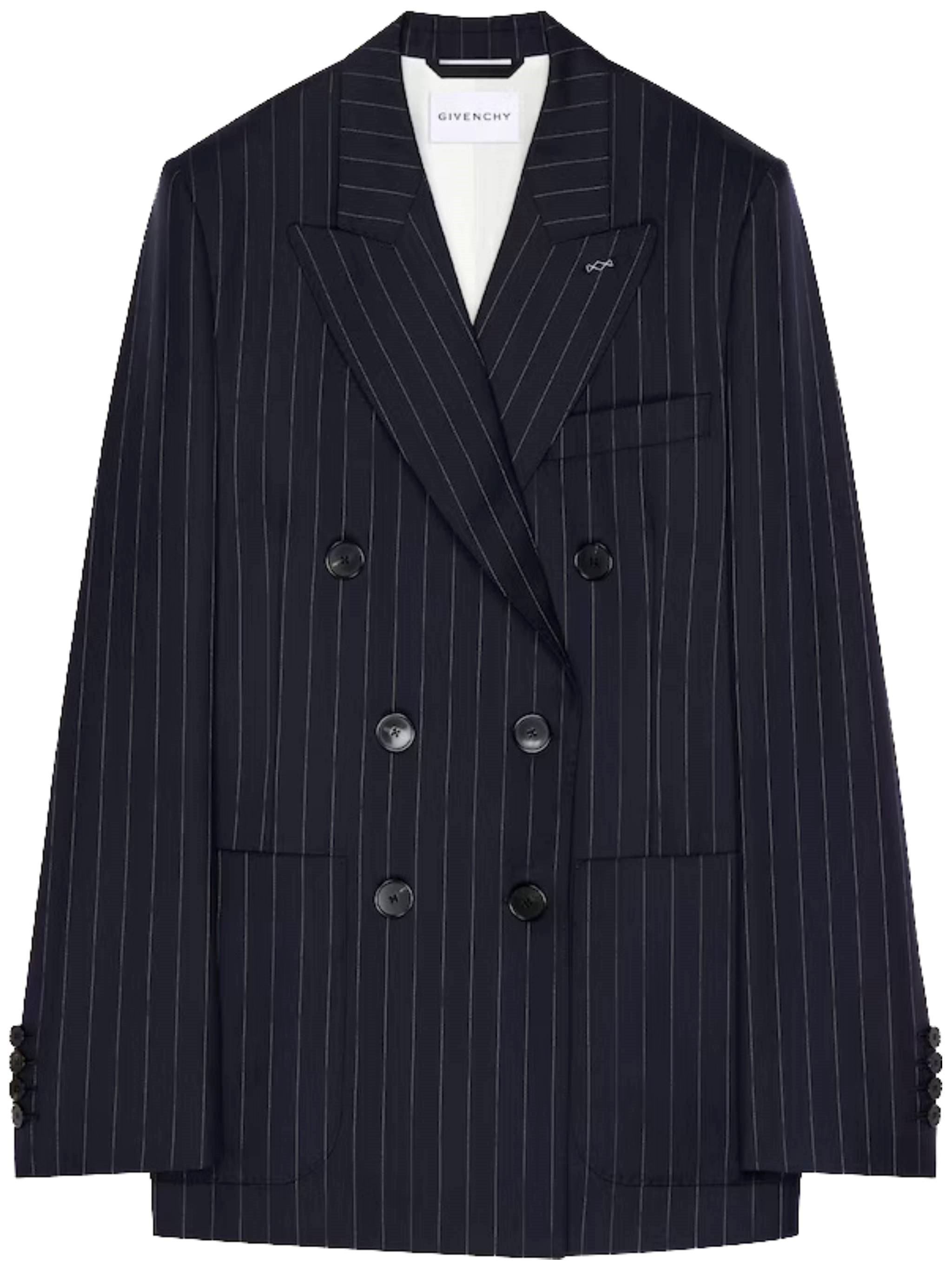 GIVENCHY GIVENCHY Double-Breasted Jacket With Pockets　GIVENCHY ポケット付き ダブルブレスト ジャケット
