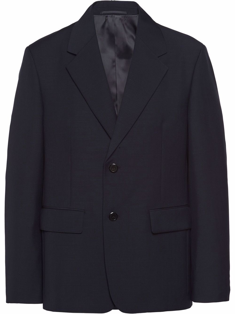 Prada PRADA Single-Breasted Mohair Wool Jacket　PRADA シングルブレスト モヘア ウール ジャケット