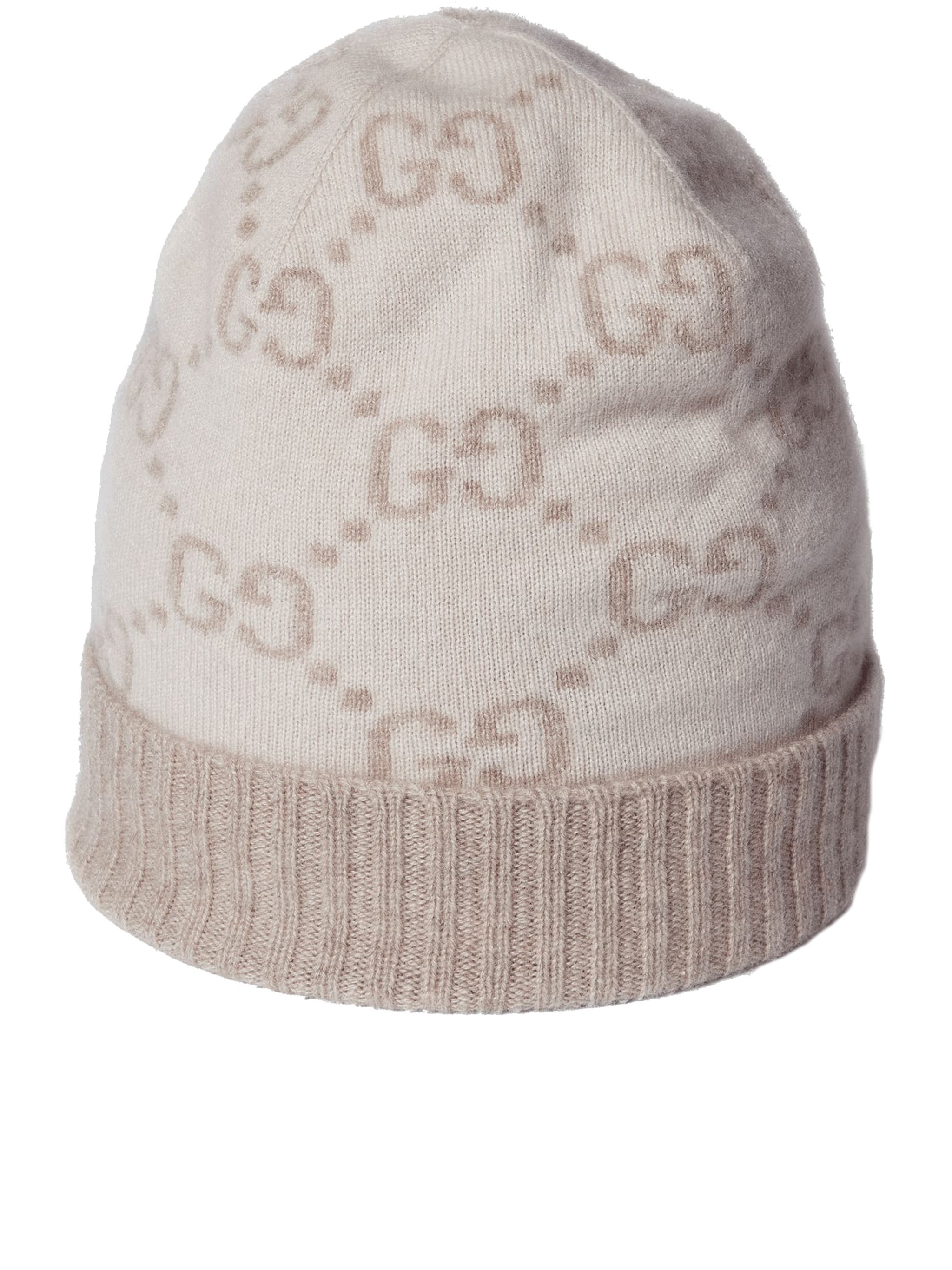 GUCCI GUCCI Cashmere Gg Jacquard Hat　GUCCI カシミア Gg ジャカード ハット