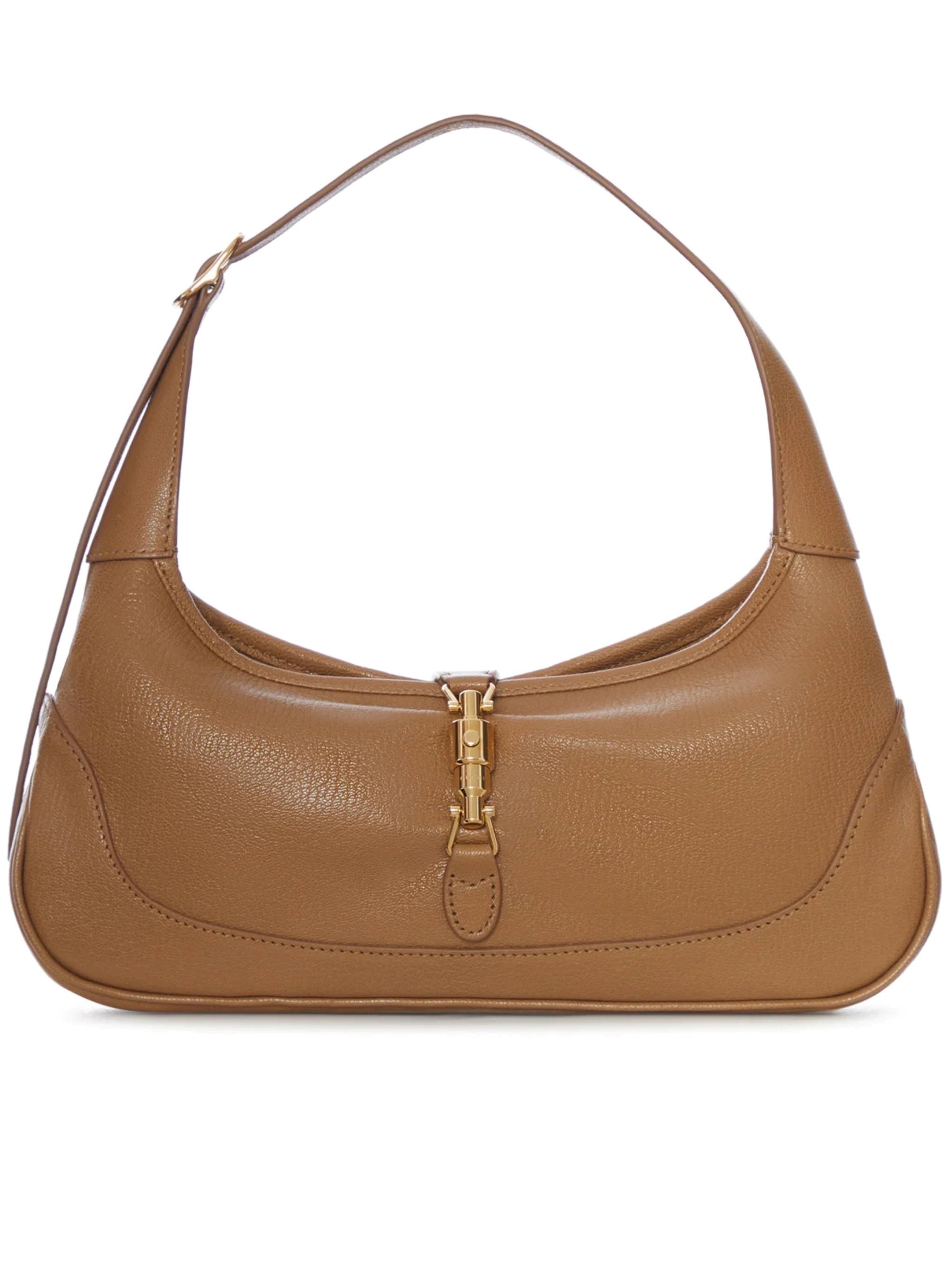 Gucci Shoulder Bag Jackie Slim Medium Size In Sand