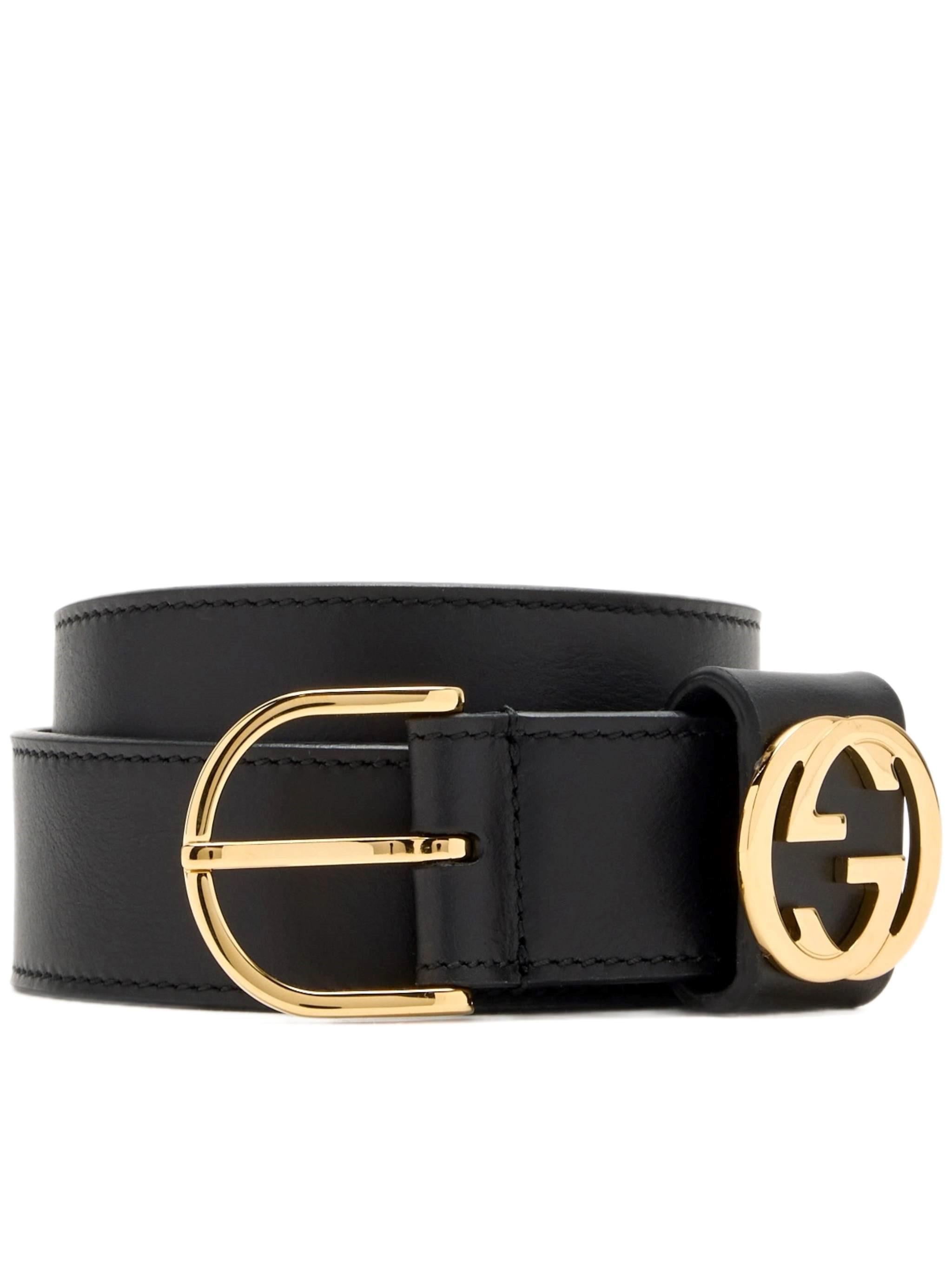GUCCI GUCCI Belt With Round Buckle　GUCCI ベルト ラウンドバックル付き