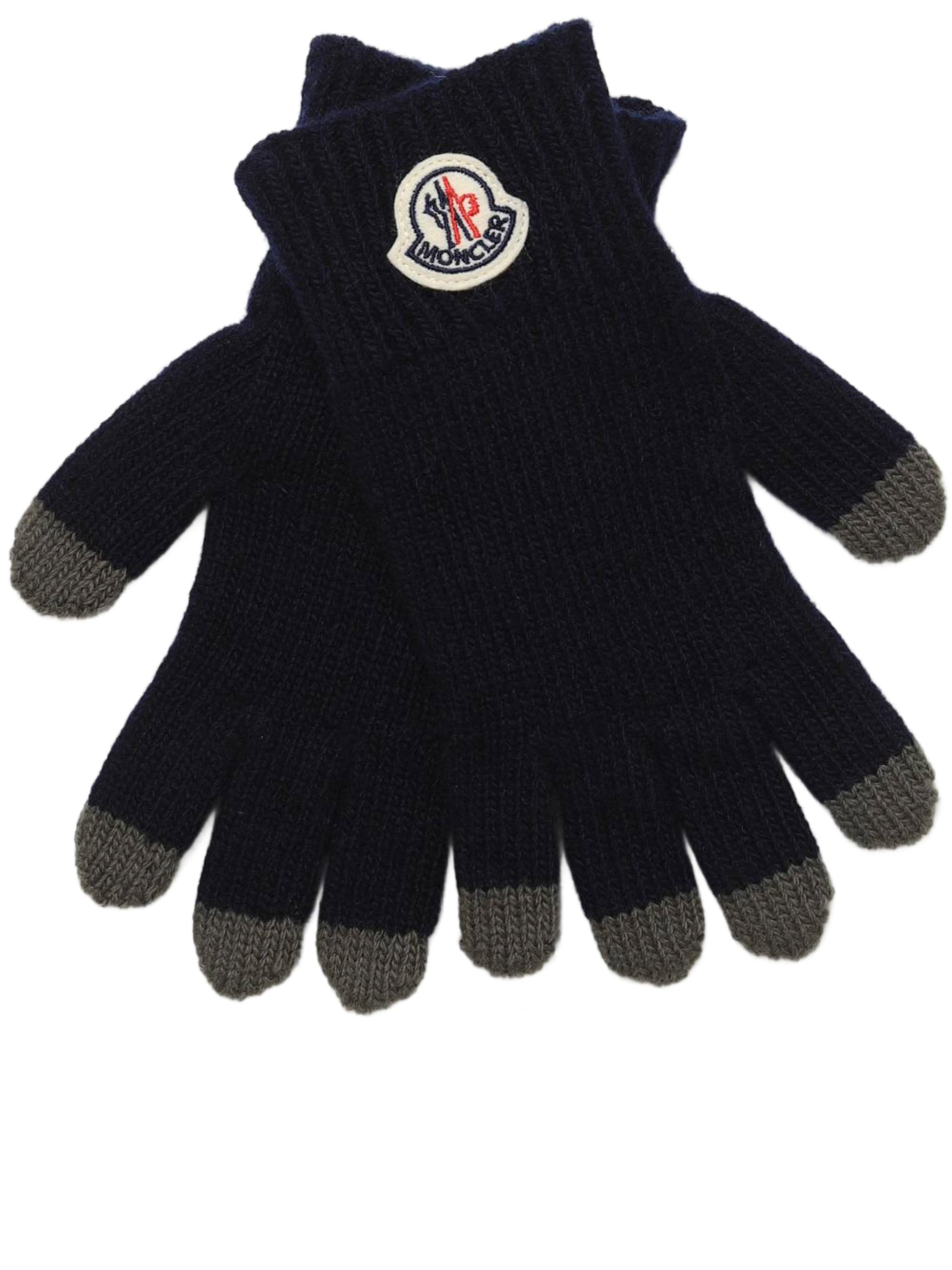MONCLER MONCLER ENFANT Moncler Enfant Knitted Gloves　MONCLER ENFANT モンクレール アンファン ニット グローブ