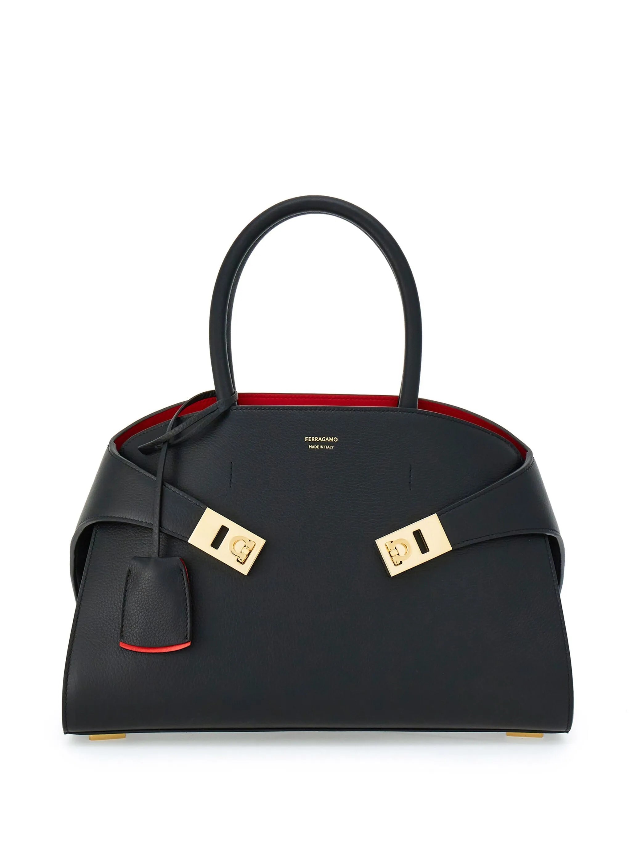 Ferragamo Shoulder Bag Hug Th S In Black