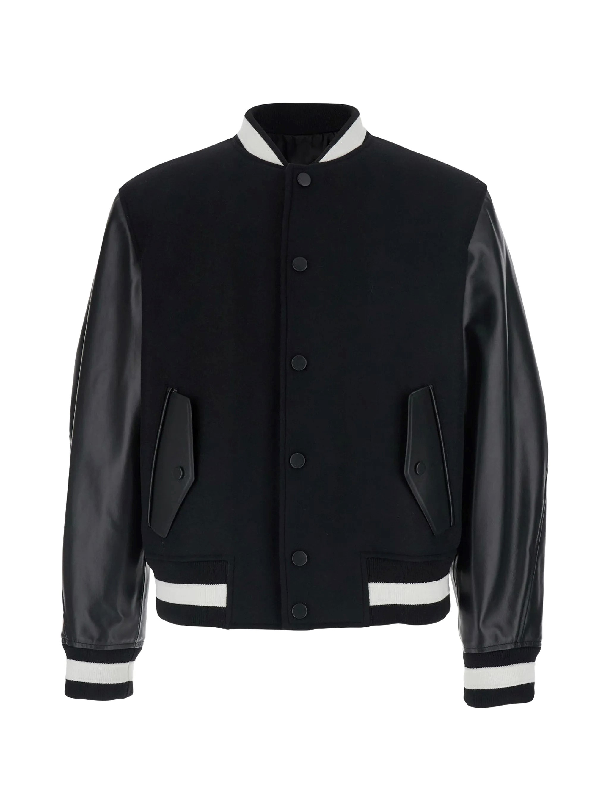 GIVENCHY GIVENCHY Givenchy, Mix Material Blouson　GIVENCHY ジバンシィ ミックス素材ブルゾン
