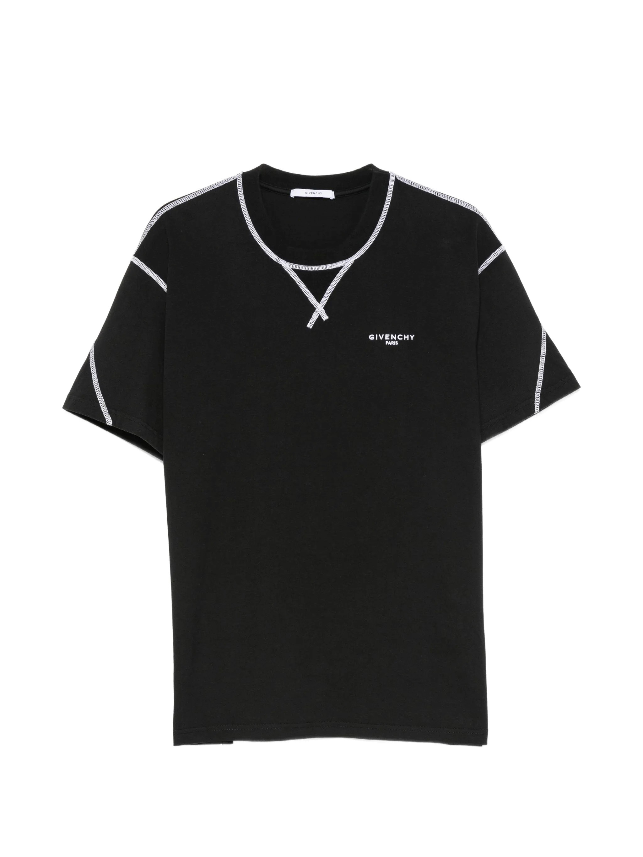 GIVENCHY Couture Seam Contrasted Stitch T-Shirt　GIVENCHY クチュール シーム コントラスト ステッチ T シャツ GIVENCHY