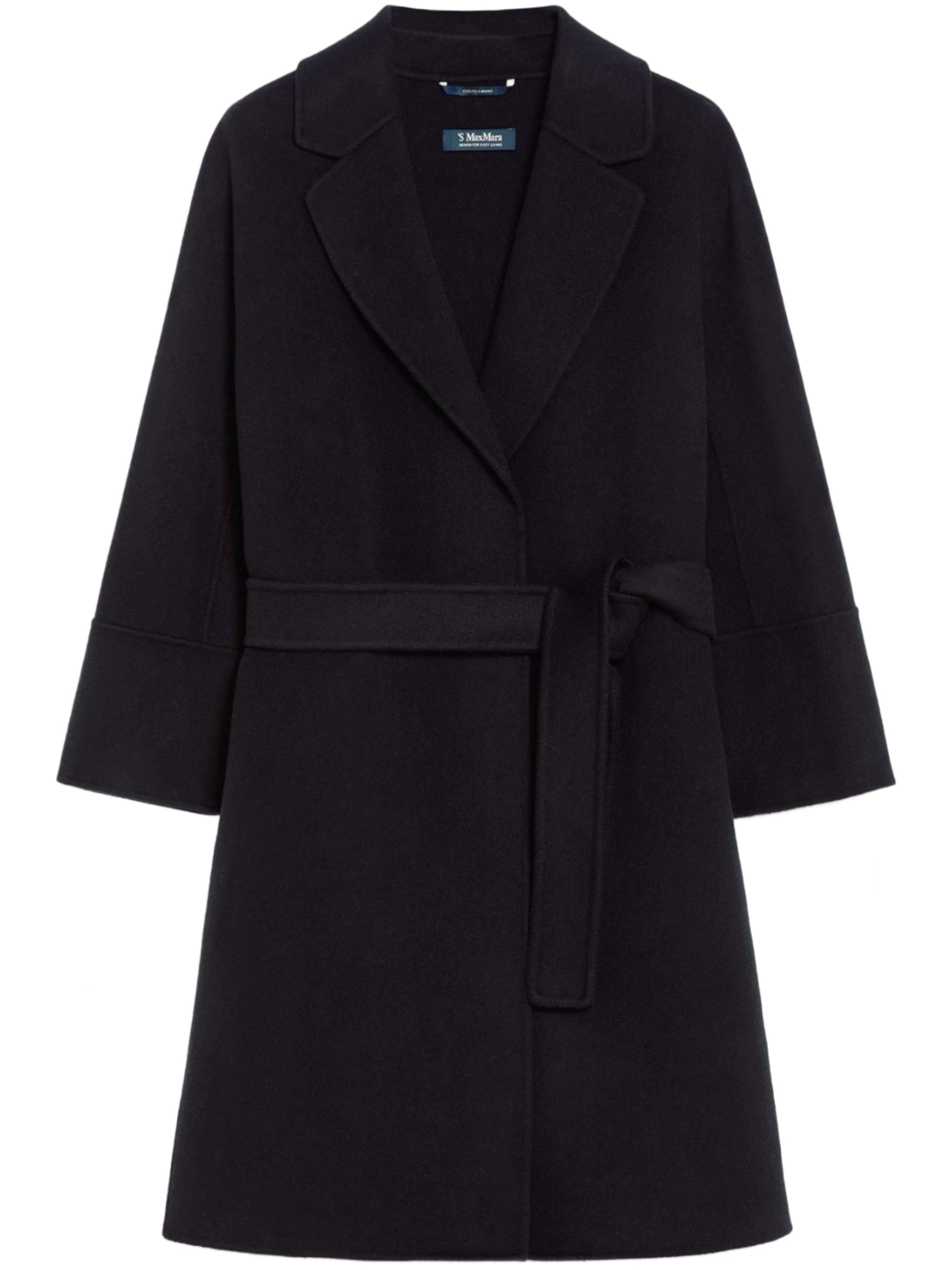 Max Mara `s Arona Coat In Black