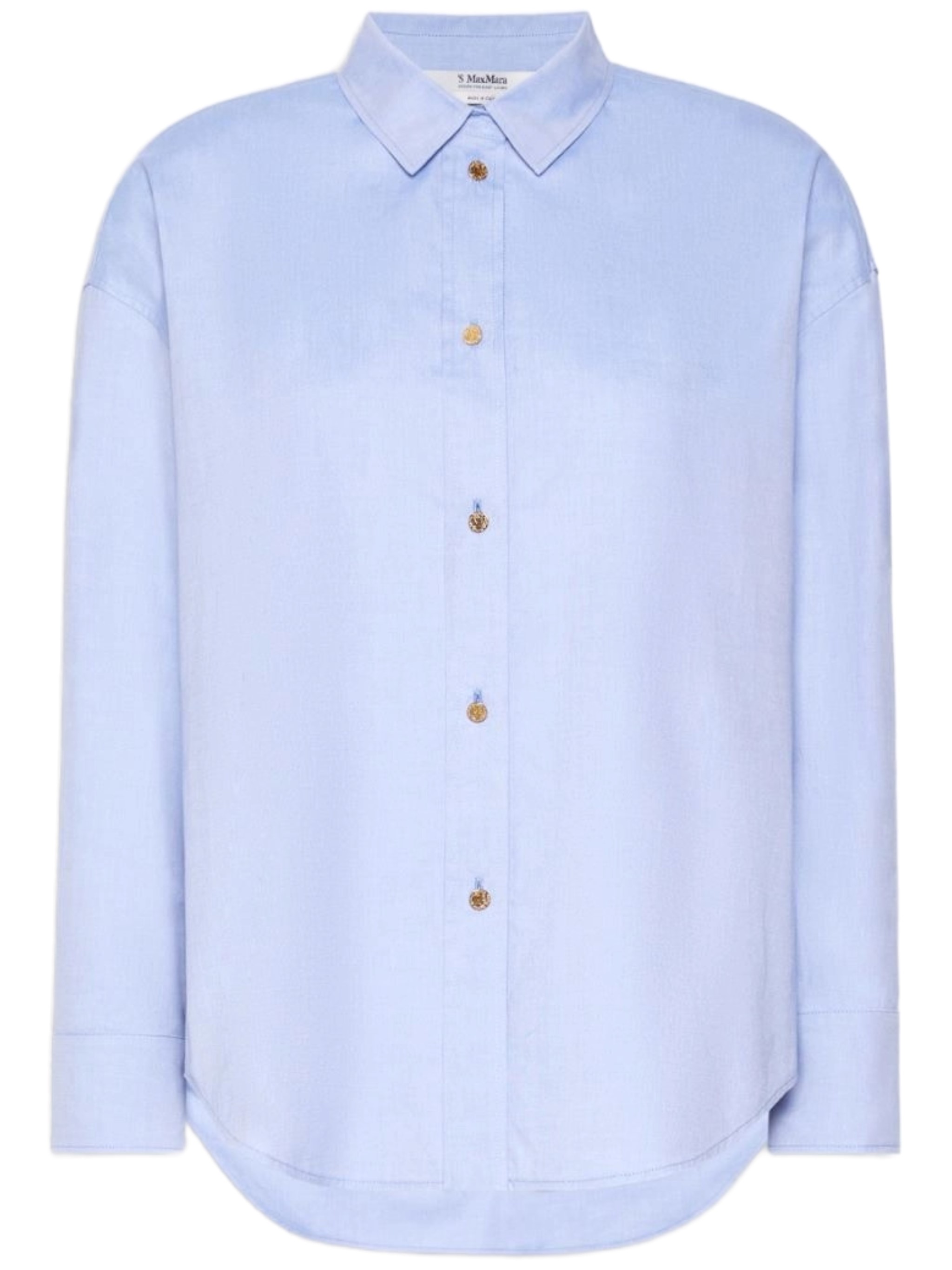 MAX MARA `S Light Blue Oxford Shirt Max Mara　MAX MARA `S ライトブルー オックスフォード シャツ マックスマーラ MAX