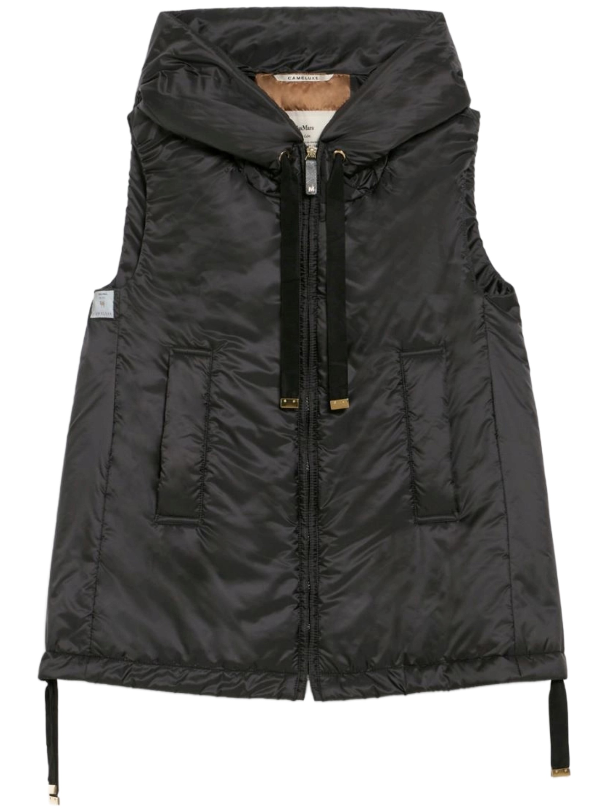 MAX MARA THE CUBE Black Gilet Max Mara　MAX MARA THE CUBE ブラック ジレ マックスマーラ MAX