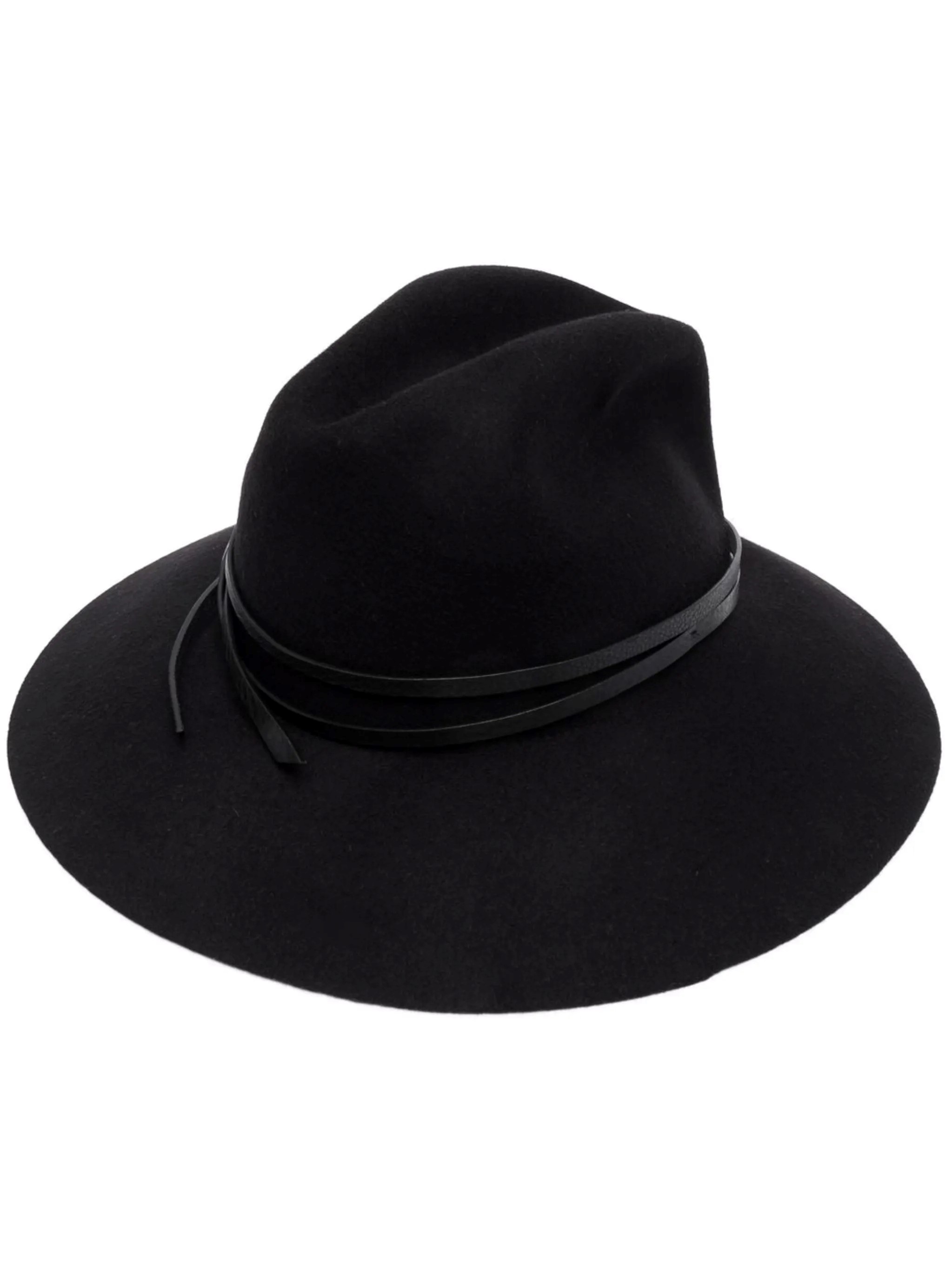 Golden Goose Black Fedora Hat