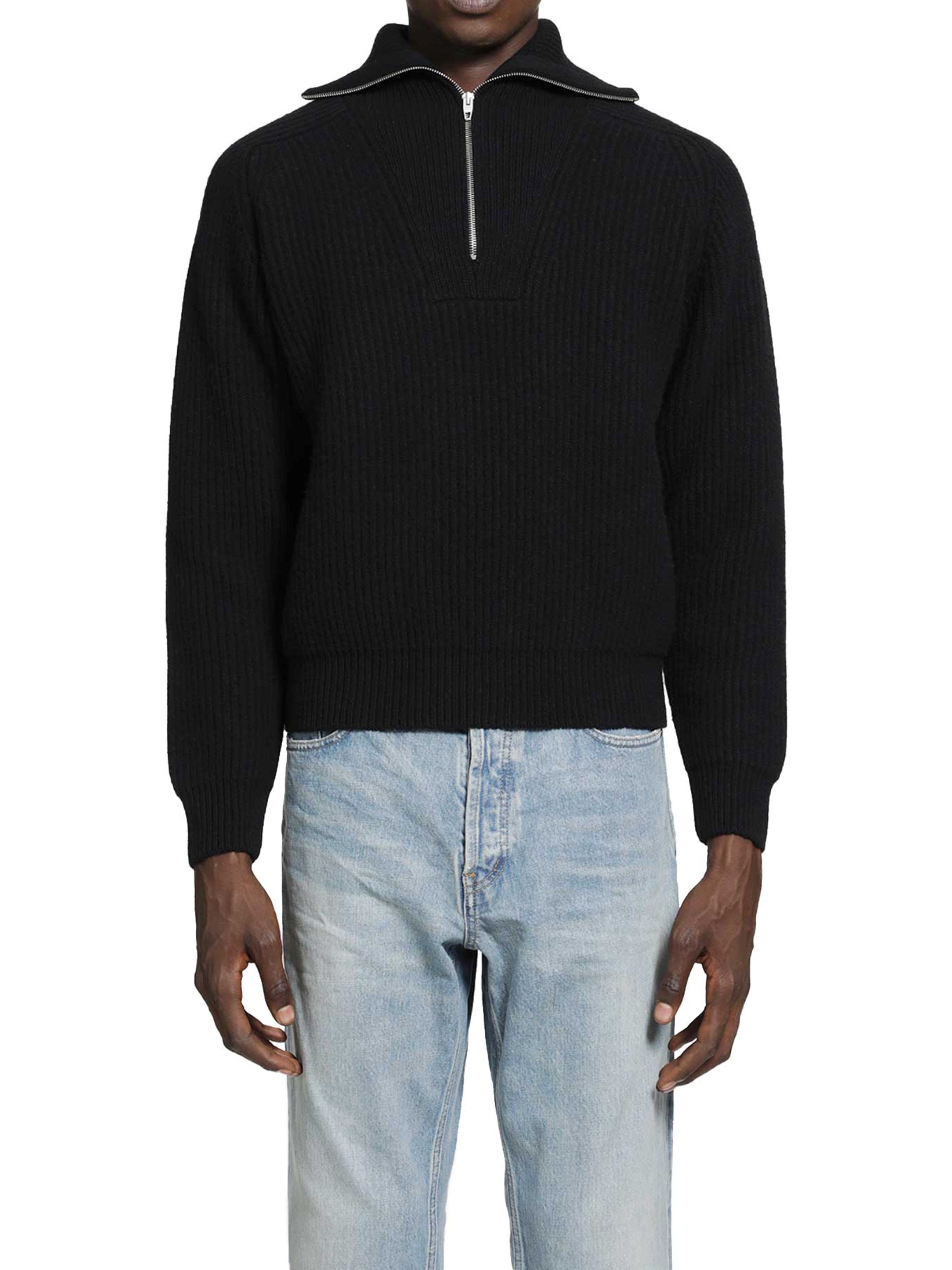 Jil Sander JIL SANDER Black Sweater　JIL SANDER ブラック セーター