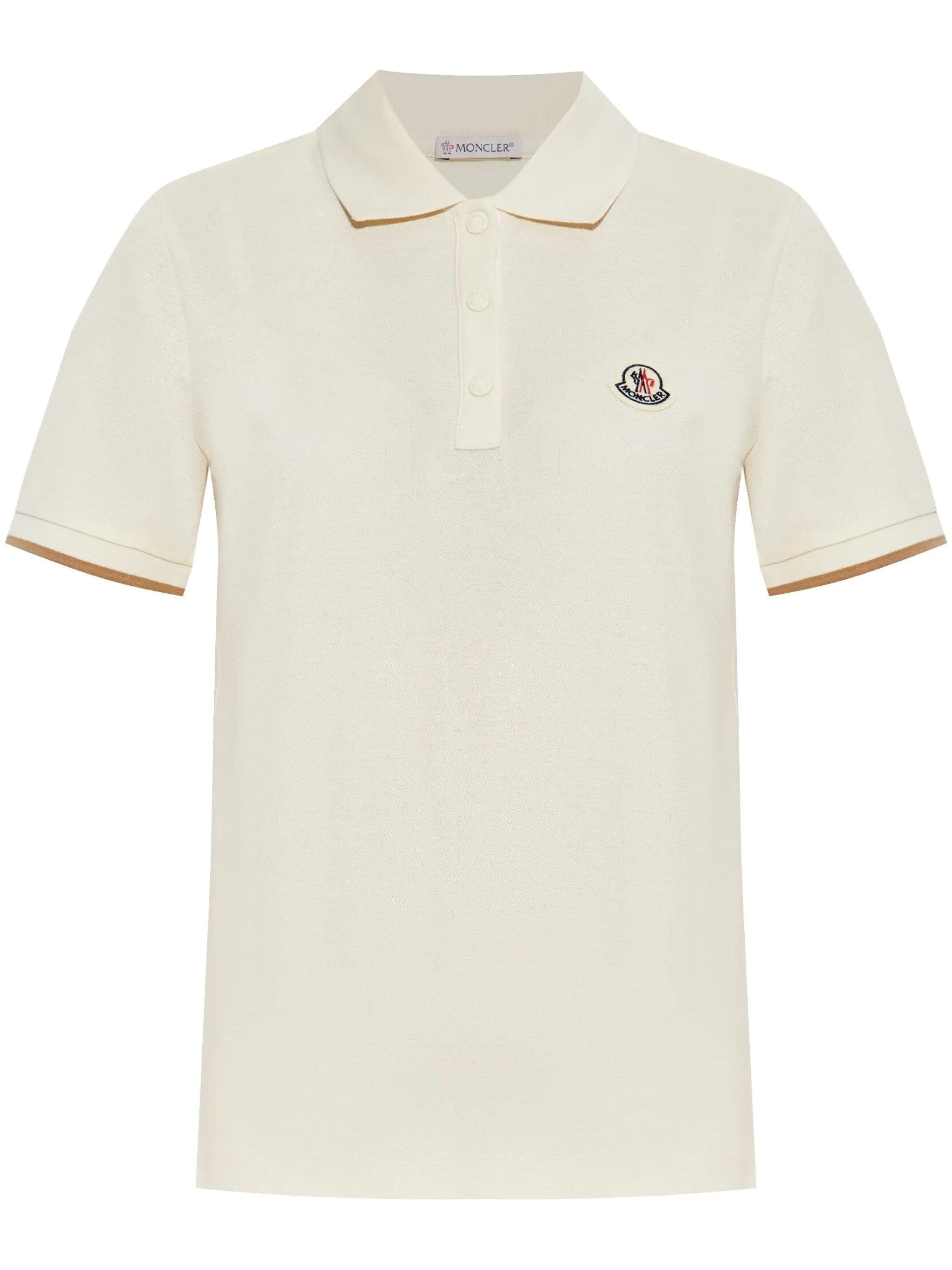 MONCLER MONCLER White Polo Moncler　MONCLER ホワイト ポロ モンクレール