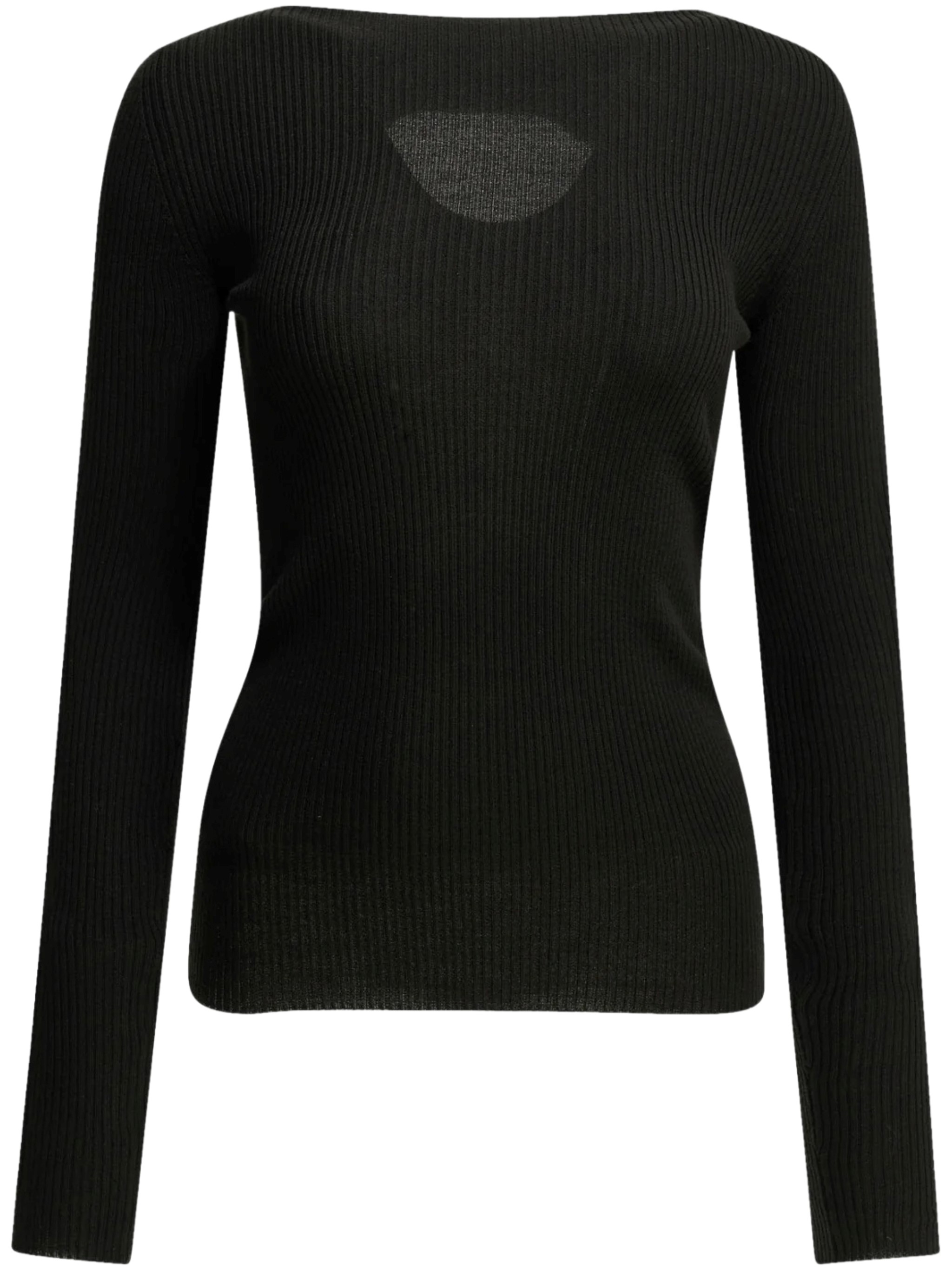 Rick Owens At The Top In Black