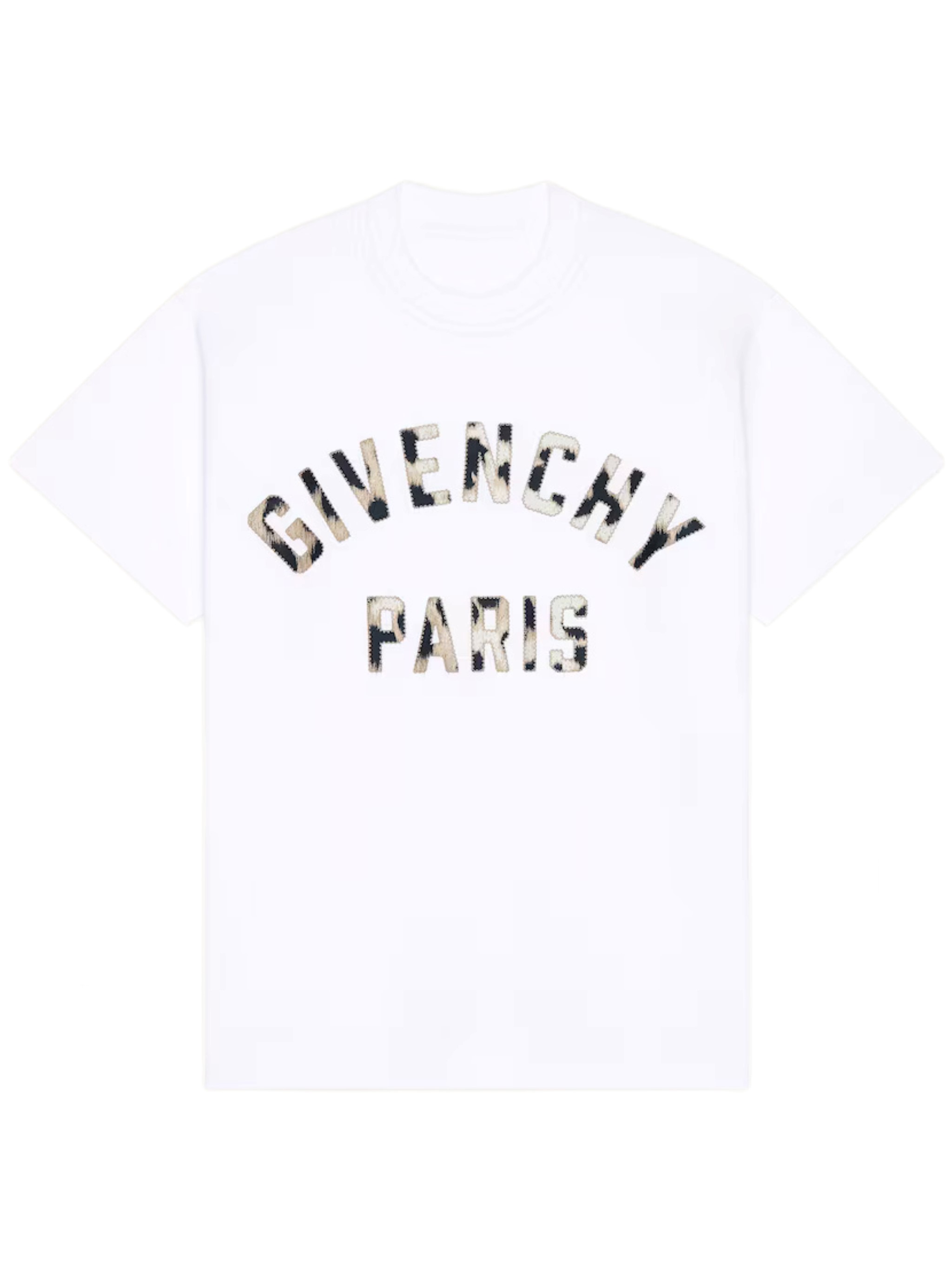 GIVENCHY White Boxy Fit T-Shirt　GIVENCHY ホワイト ボクシー フィット T シャツ GIVENCHY