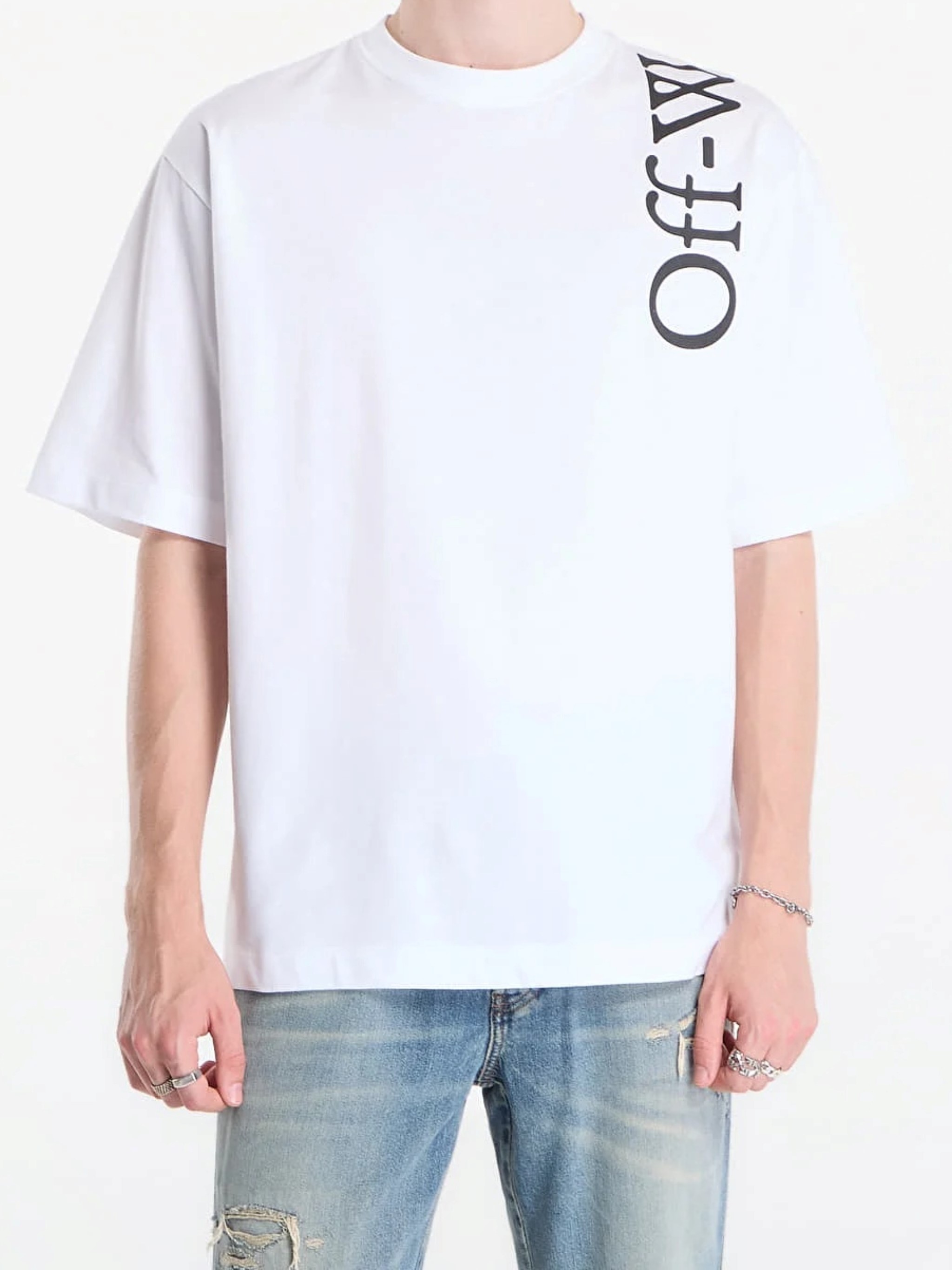 Off-White OFF-WHITE T-Shirt Vertical Bookish Skate