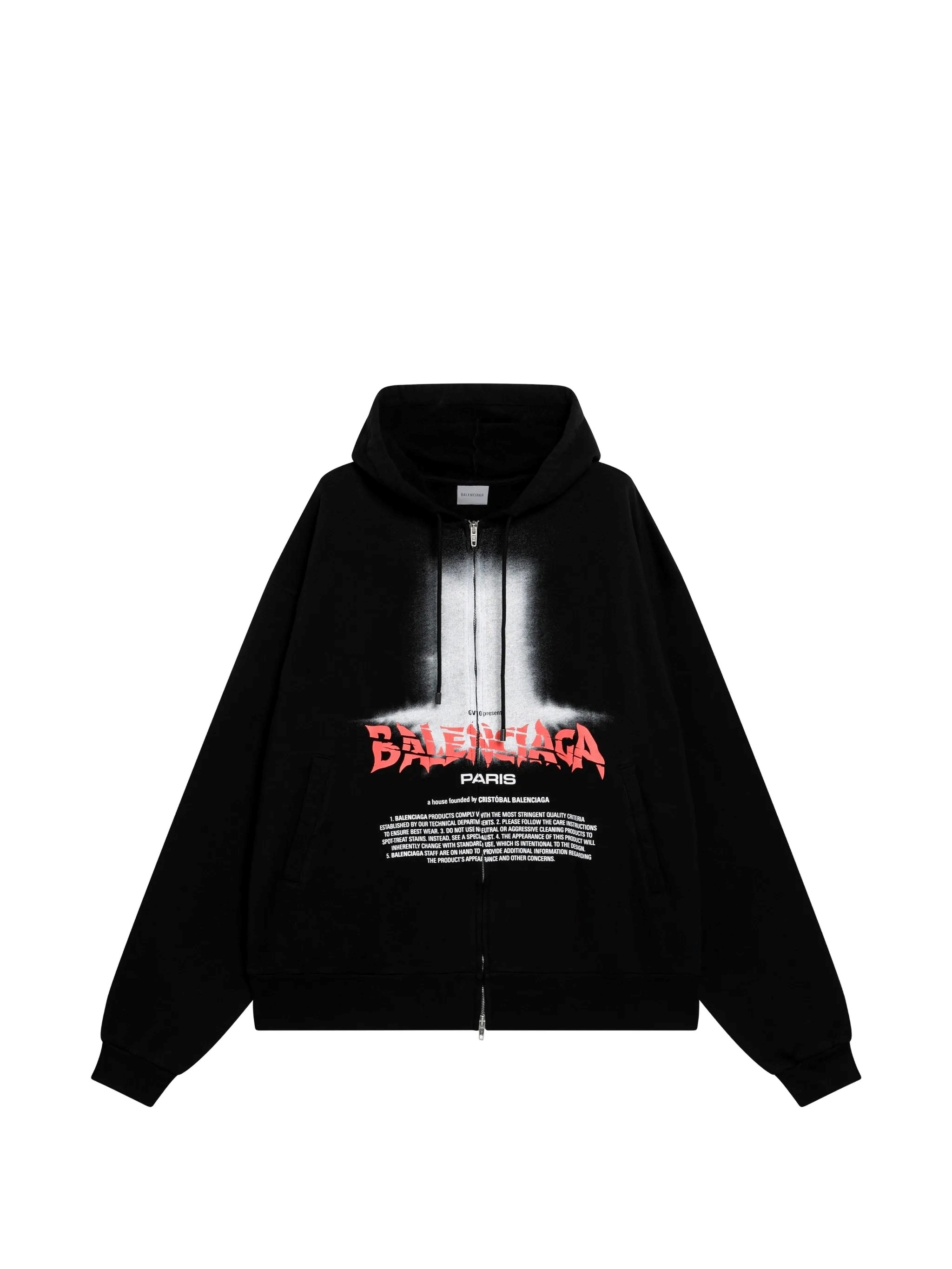 BALENCIAGA BALENCIAGA Zip Hoodie The Door　バレンシアガ ジップ パーカー ザ ドア