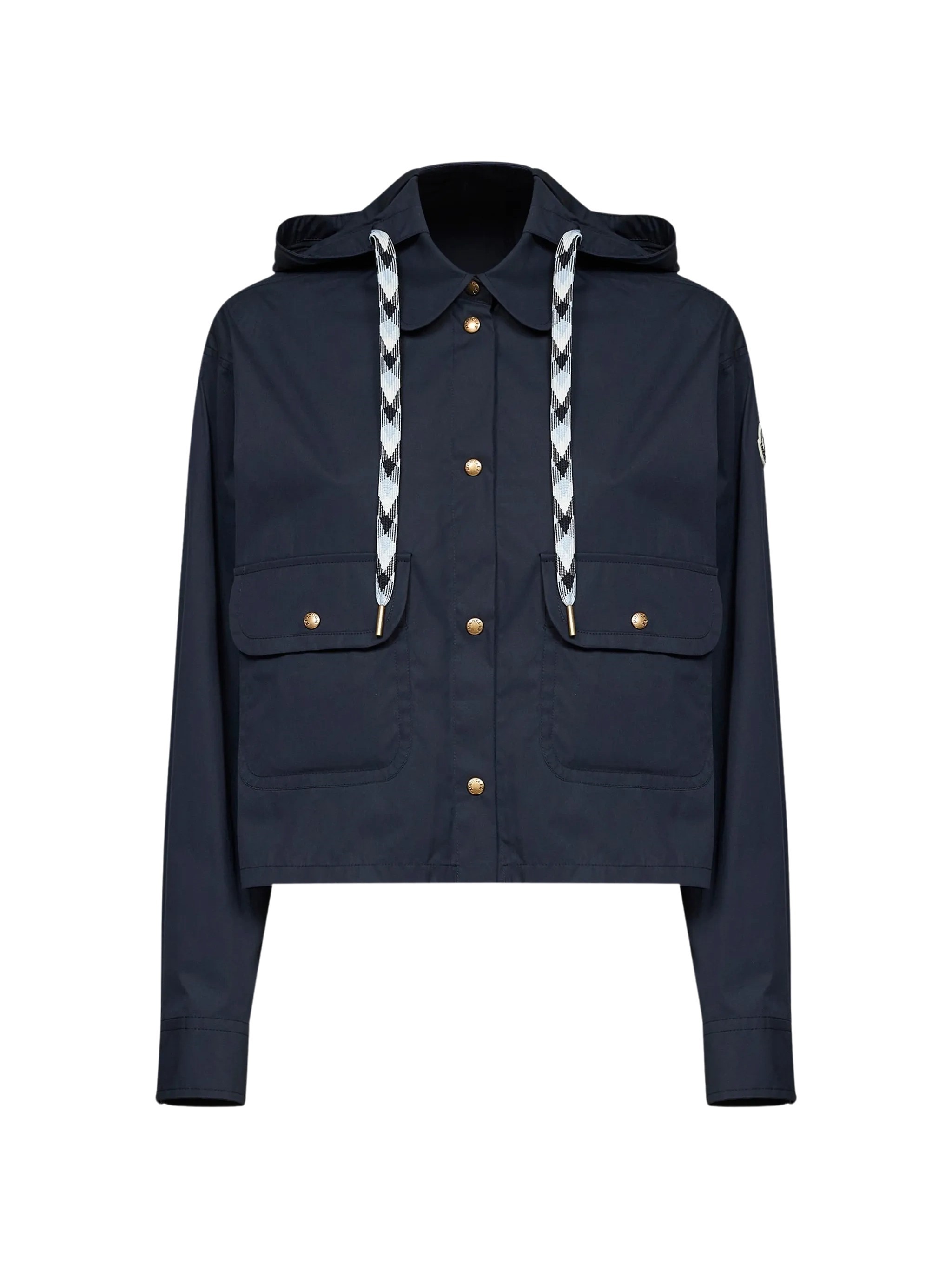 MONCLER Blue Shirt　モンクレール ブルー シャツ MONCLER