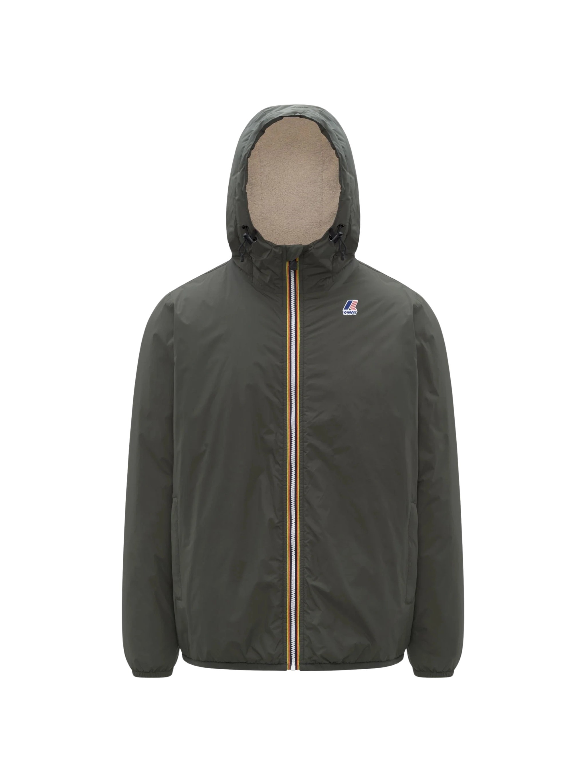 K-way Le Vrai 4.0 Claude Orsetto Jacket In Green