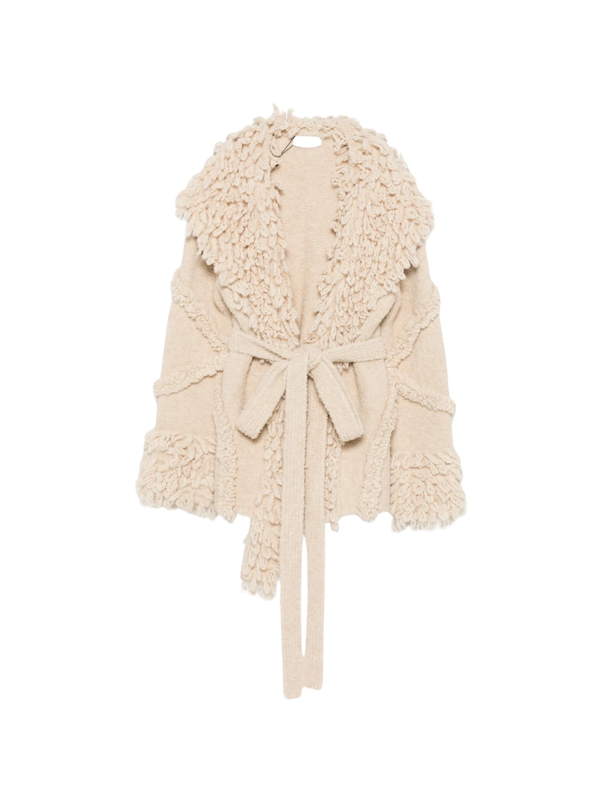 The Attico THE ATTICO Beige Cardigan