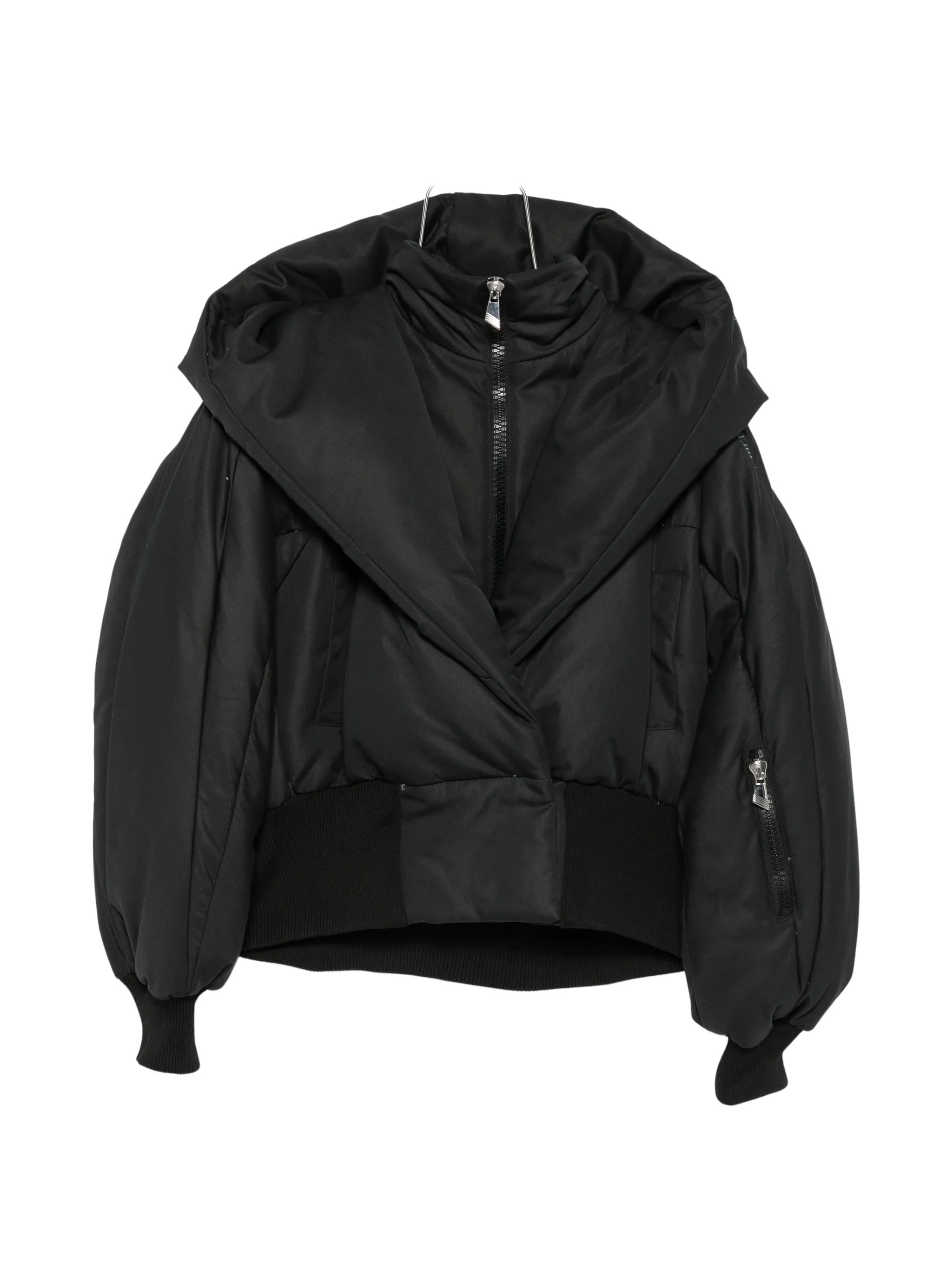 Attico Bomber In Black