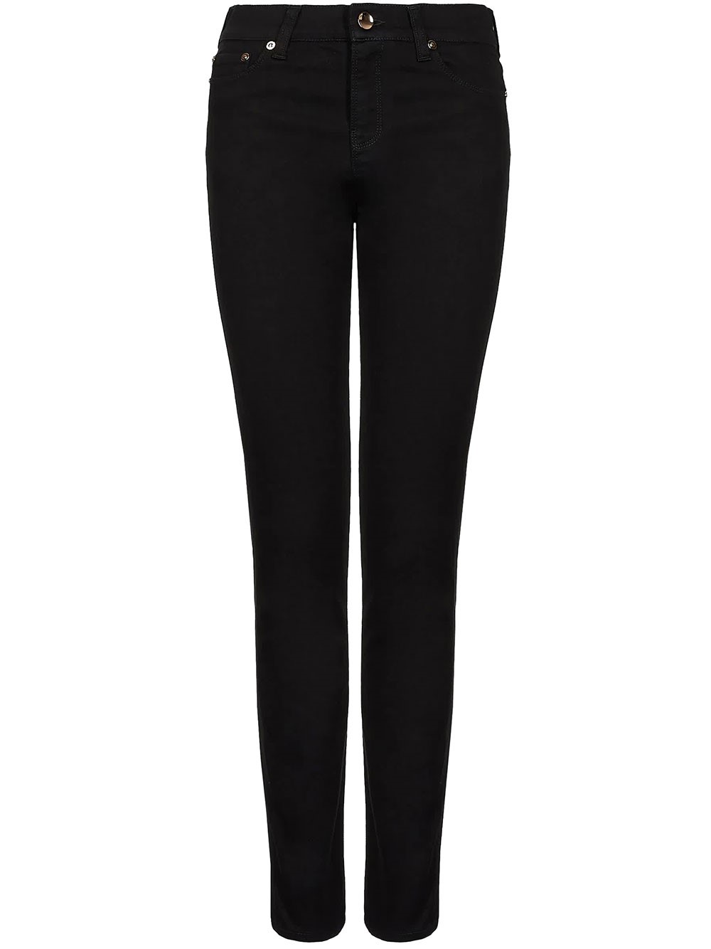 Giorgio Armani 5 Pockets Pant In Black
