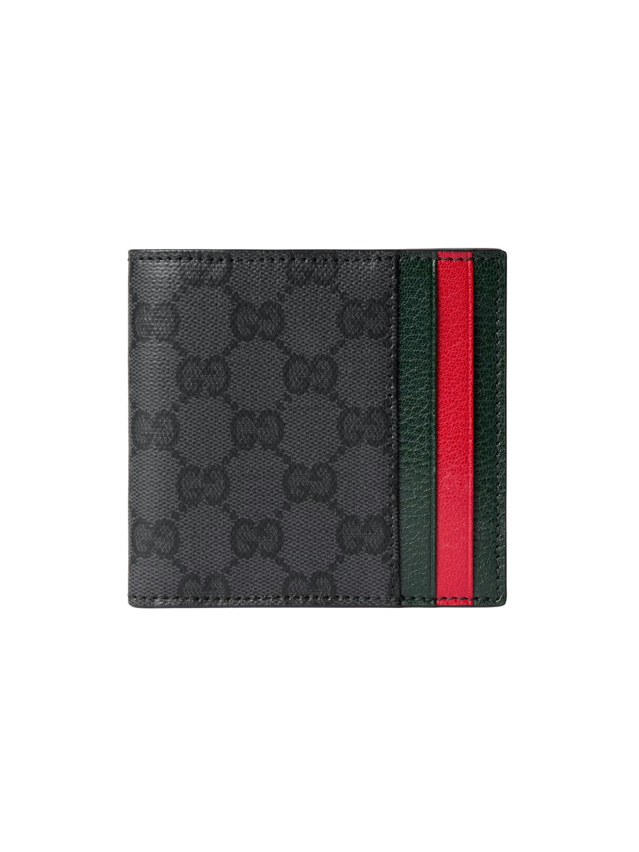 GUCCI GUCCI Bi-Fold Wallet With Web Ribbon