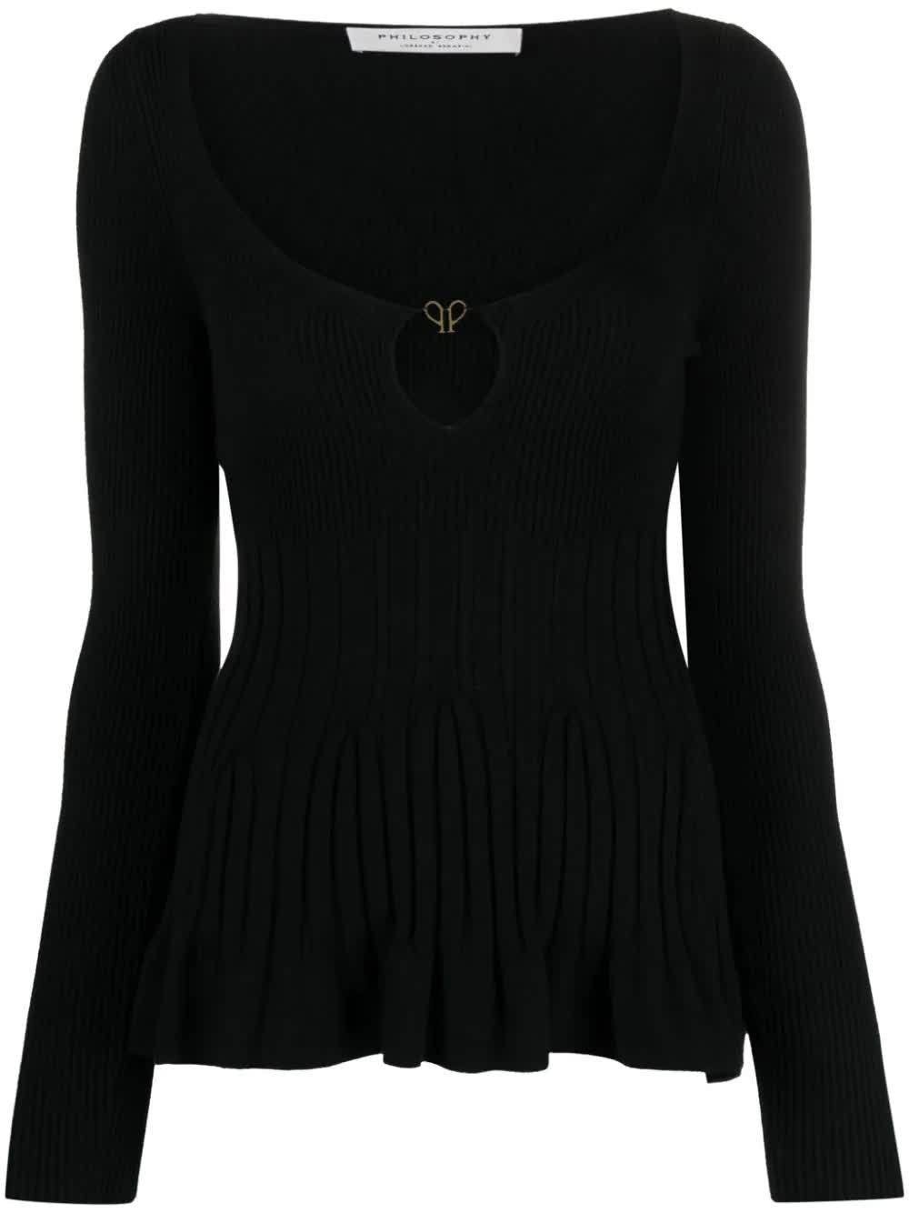 Philosophy Di Lorenzo Serafini Sweater In Black