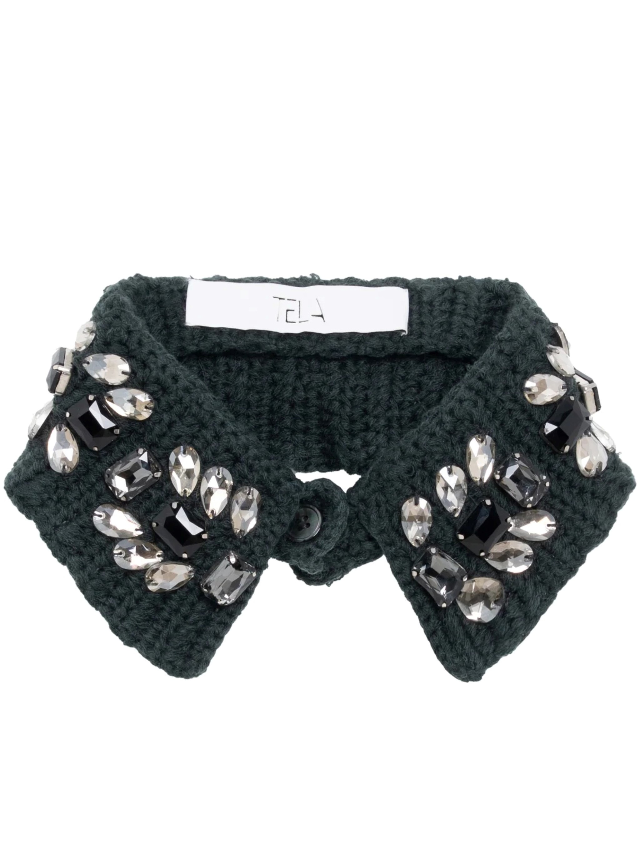 Tela Lupin Collar In Grigio