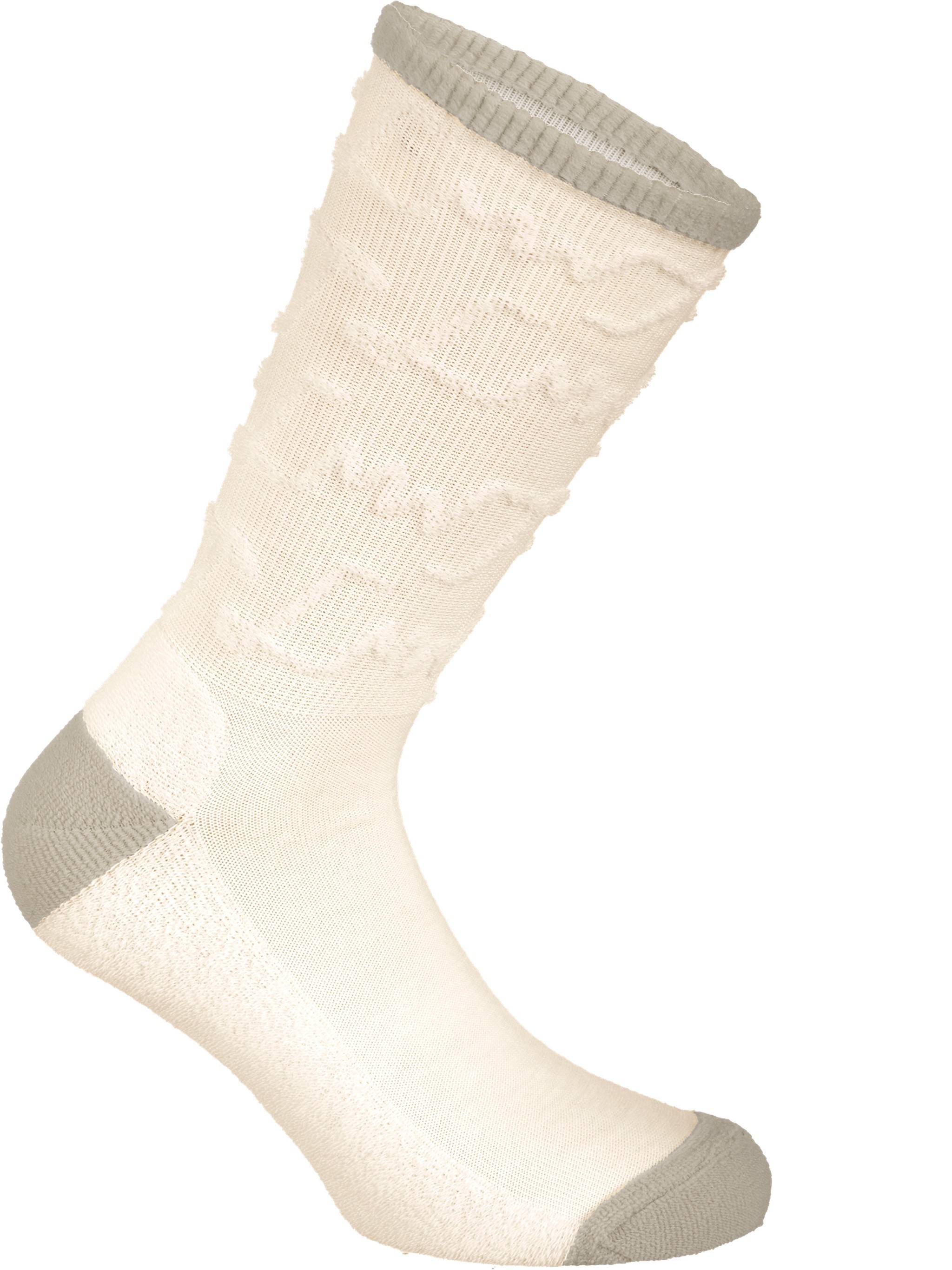 Lamunt Martha Cozy Long Socks In Bianco