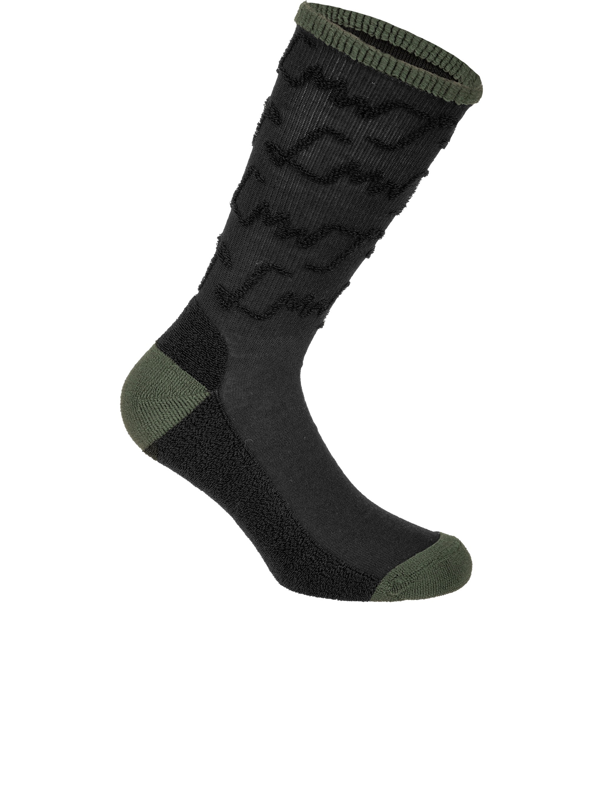 Lamunt Martha Cozy Long Socks In Nero