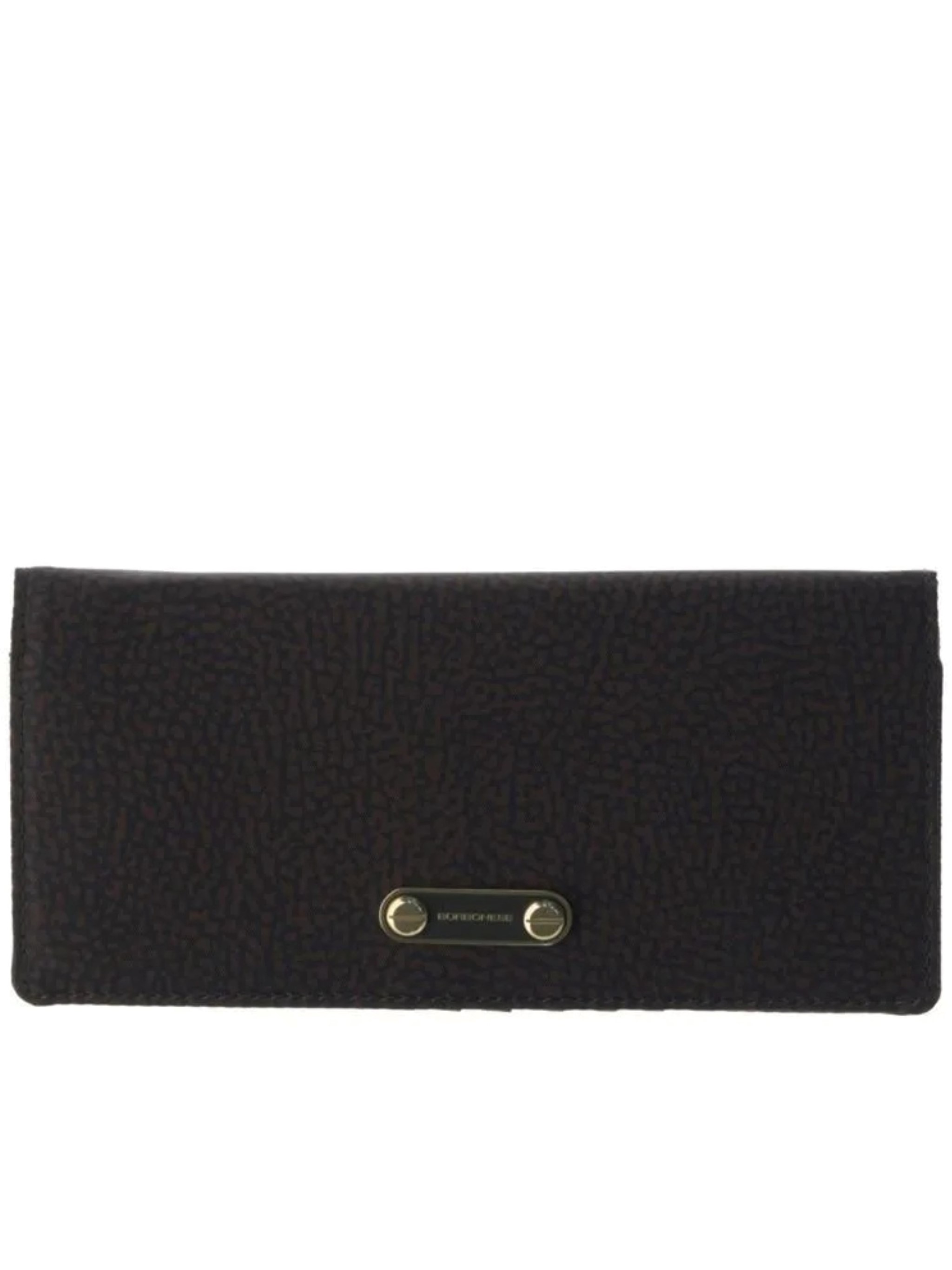 Borbonese Large Wallet In Brown