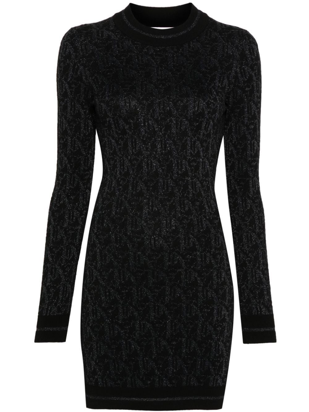PALM ANGELS Monogram Jacquard Mini Dress　PALM ANGELS モノグラムジャガード ミニドレス PALM