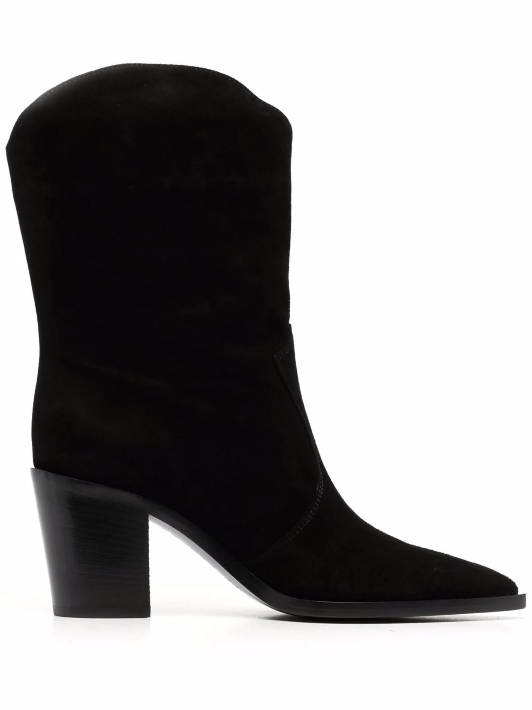 Gianvito Rossi Ankle Boot In Black