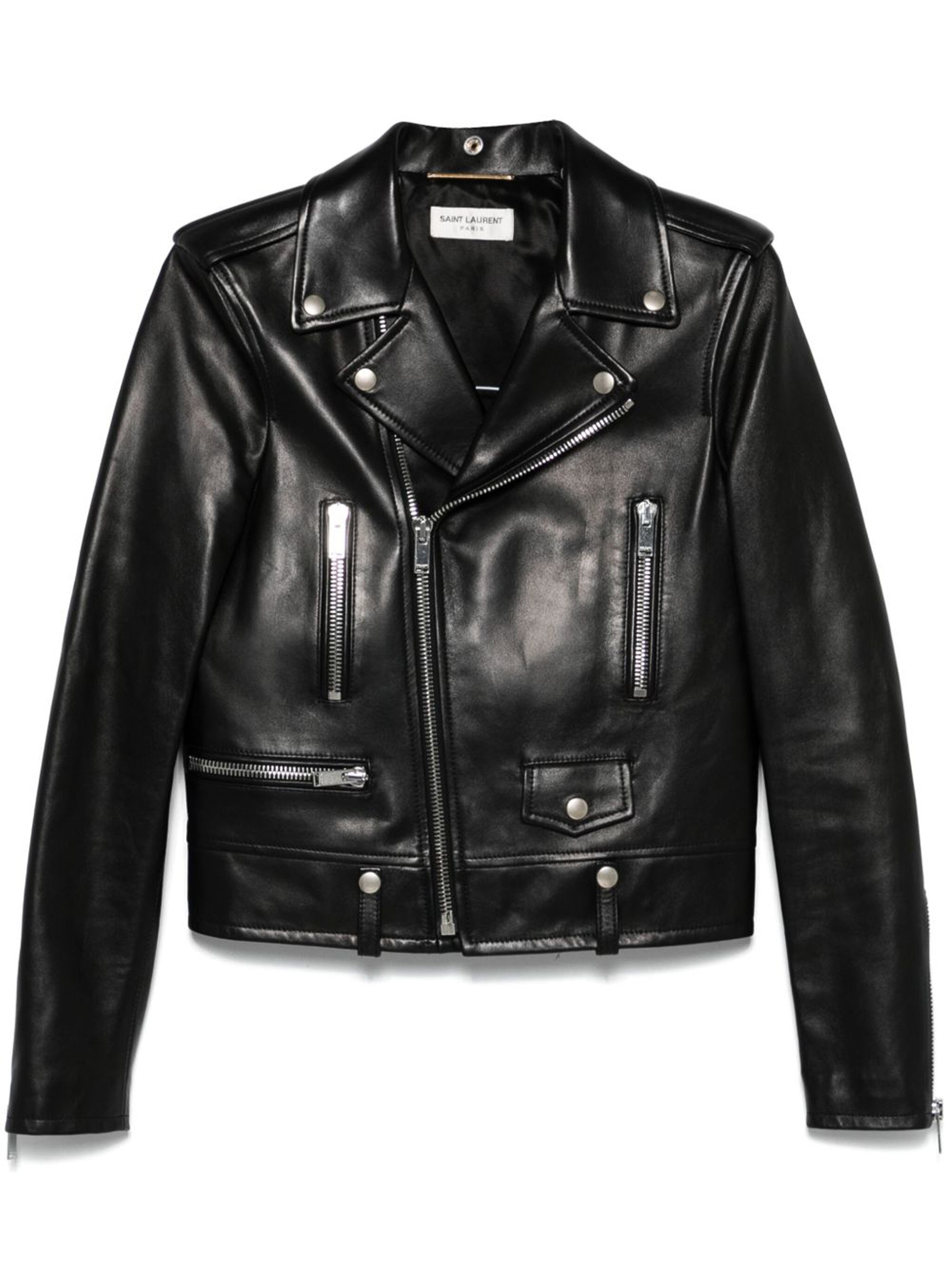 Saint Laurent Motorcycle Jacket In Black