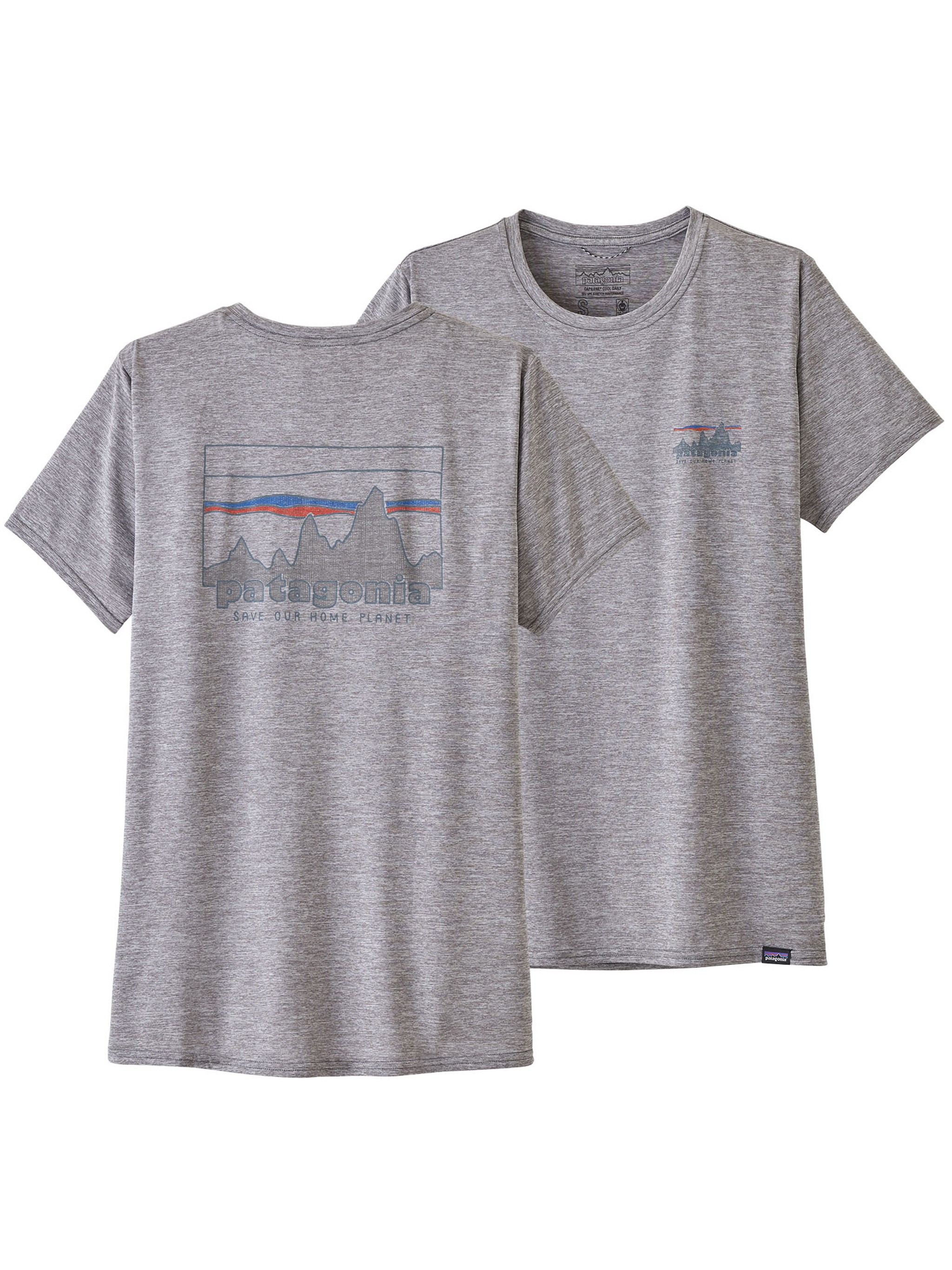 Patagonia Cap Cool Daily Graphic Shirt In Gray