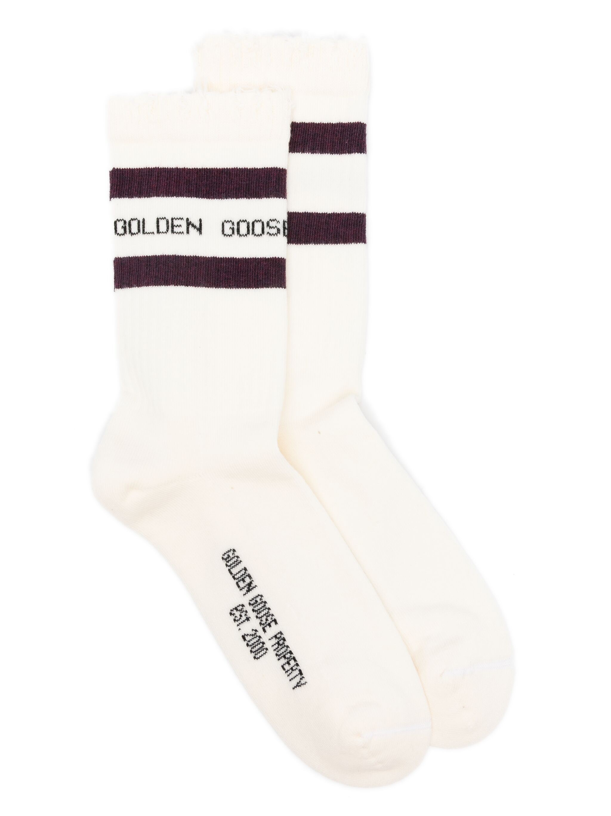 GOLDEN GOOSE Socks High Rib　GOLDEN GOOSE ソックス ハイリブ GOLDEN