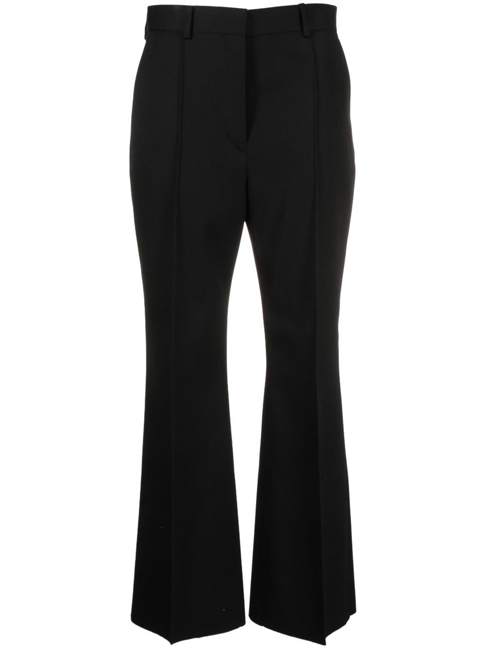 Lanvin Flared Tailored Pant In Black